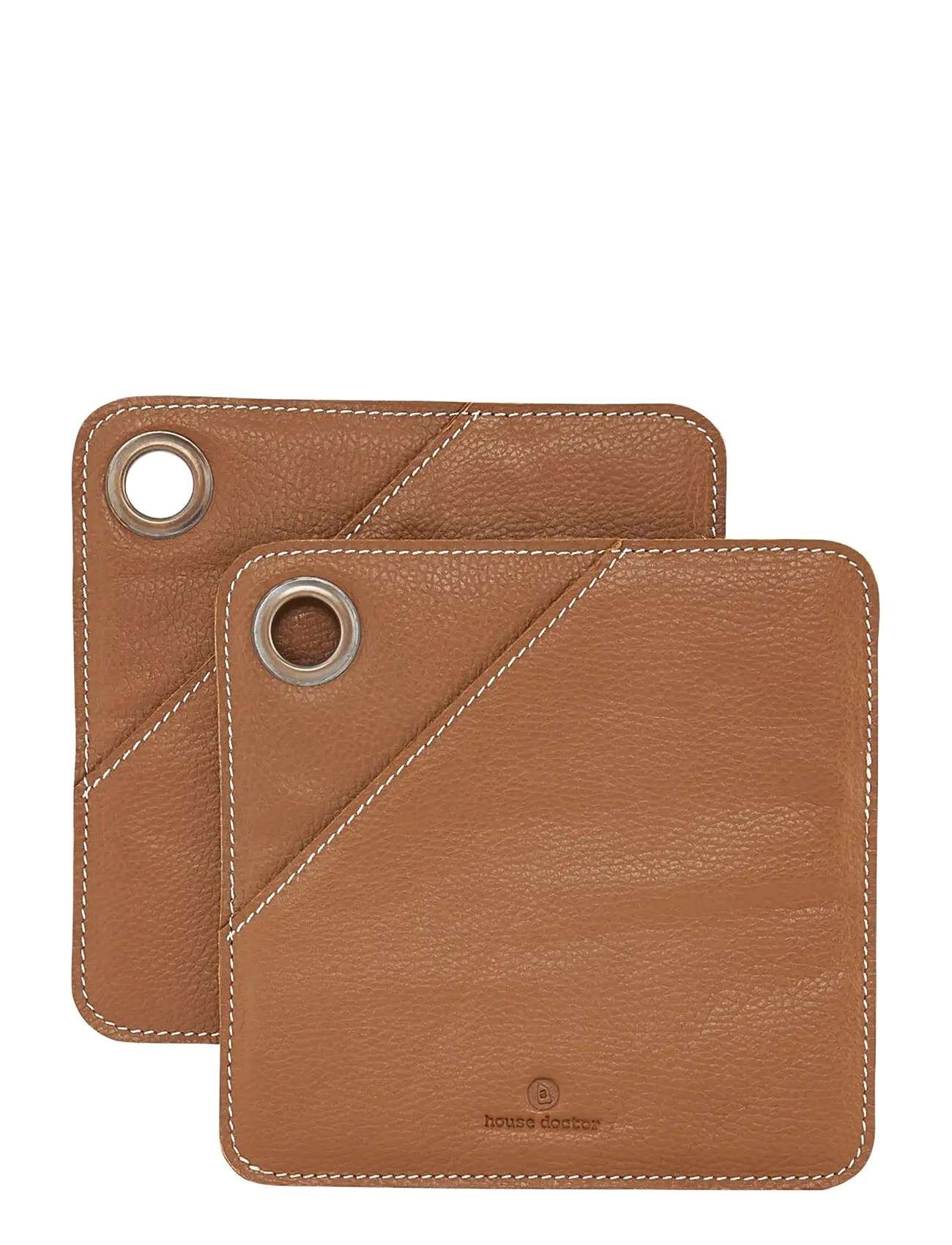 HOUSE DOCTOR Square Grydelapper Braun - 20.5X20.5CM - Unisex