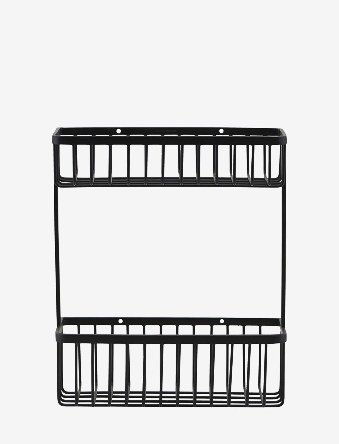 Bath Basket Double - BLACK