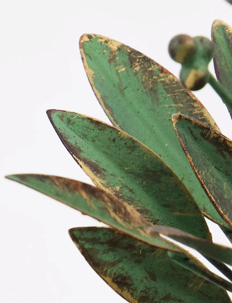 house doctor - Candle stand, HDLeaves, Antique green - die niedrigsten preise - antique green - 3