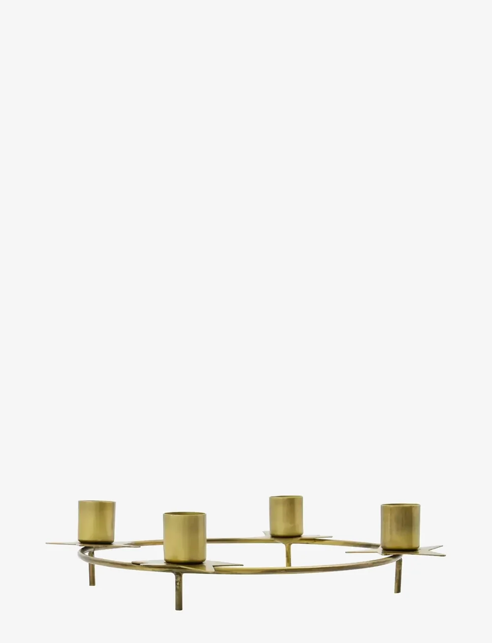 house doctor - Candle holder, HDStage, Antique brass finish - décorations de noël - antik mÄssingsfÄrg - 0