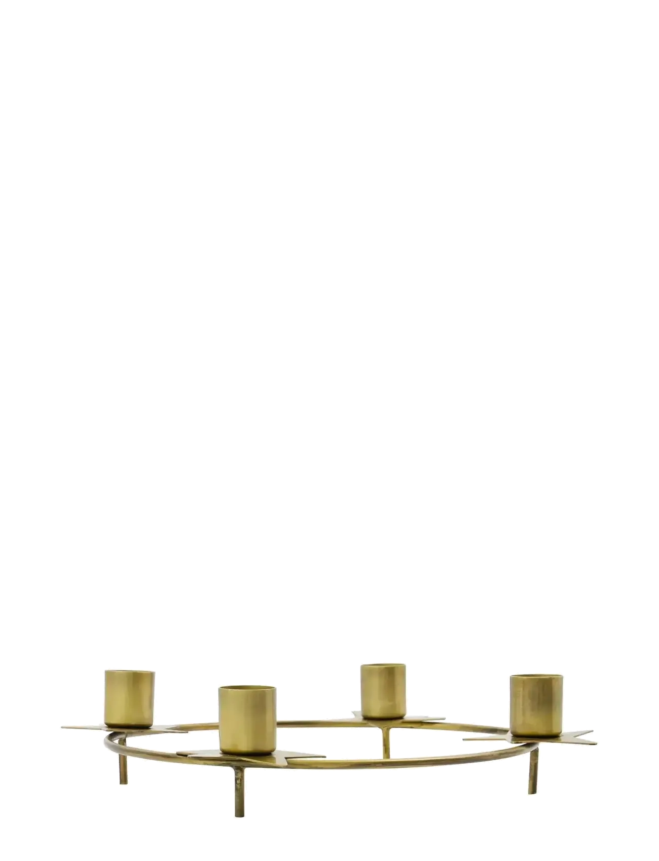 house doctor Candle holder, HDStage, Antique brass finish - Alles anzeigen - GOLD / gold