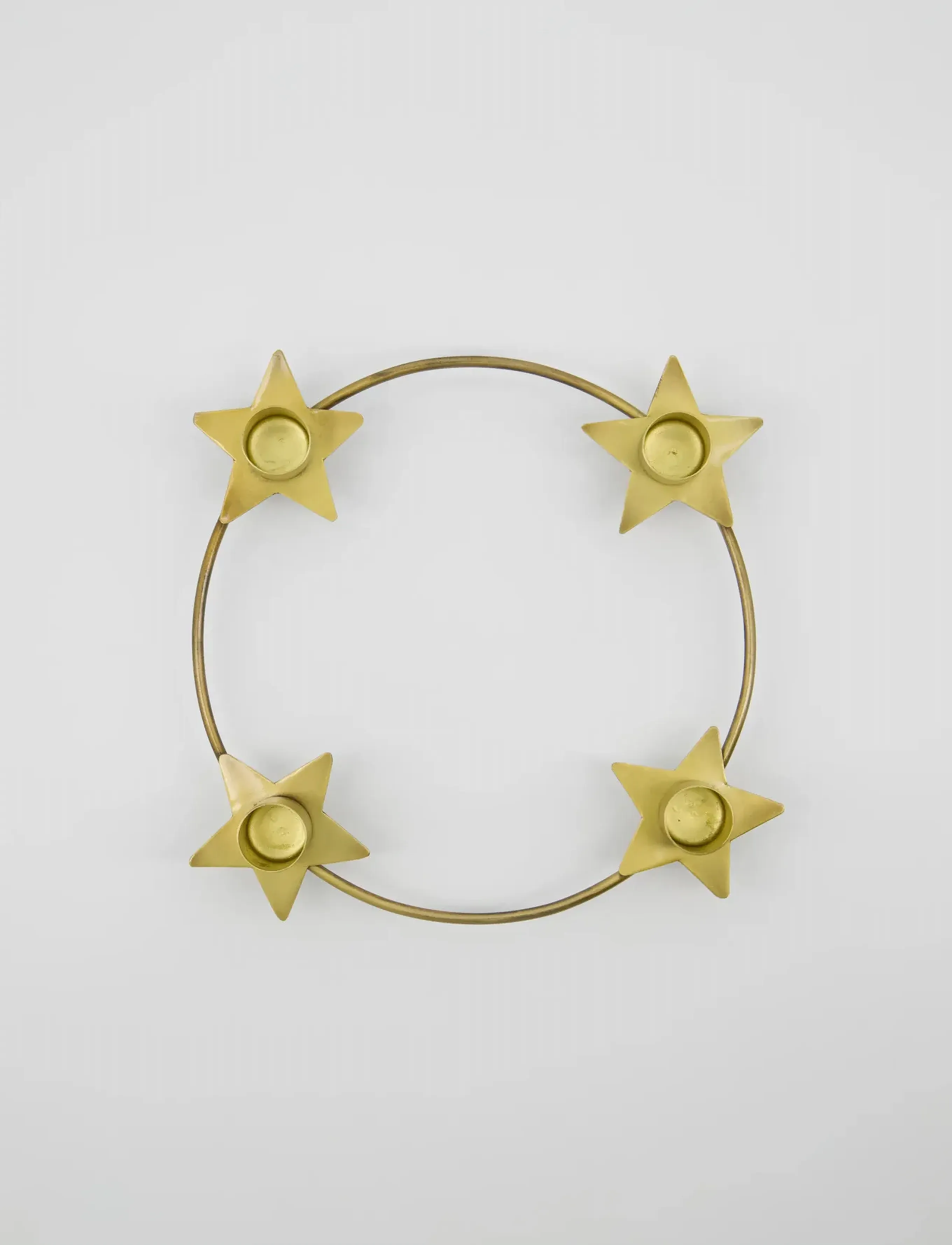 house doctor - Candle holder, HDStage, Antique brass finish - gold - 3