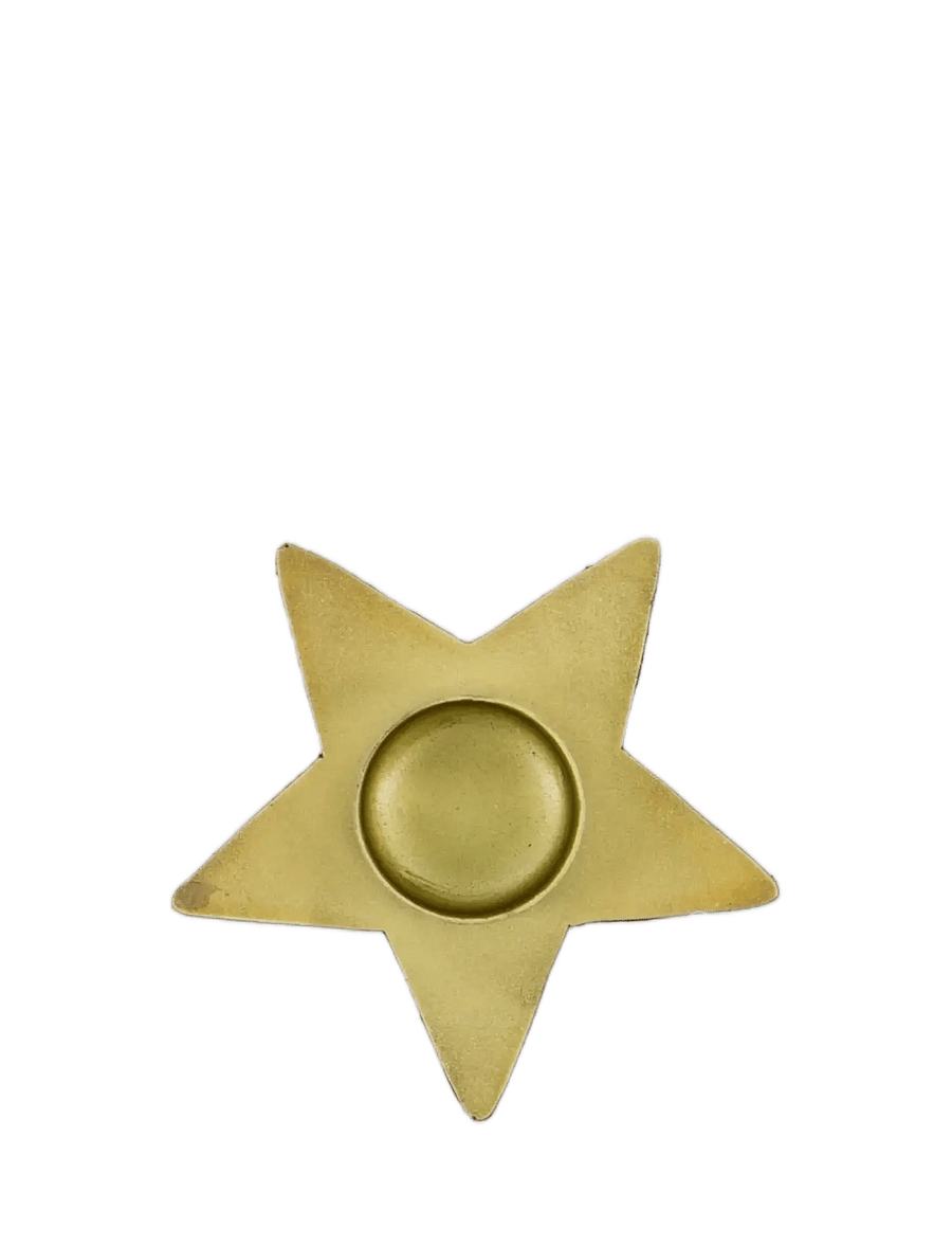 house doctor - Candle holder, HDStage, Antique bra - gold - 2