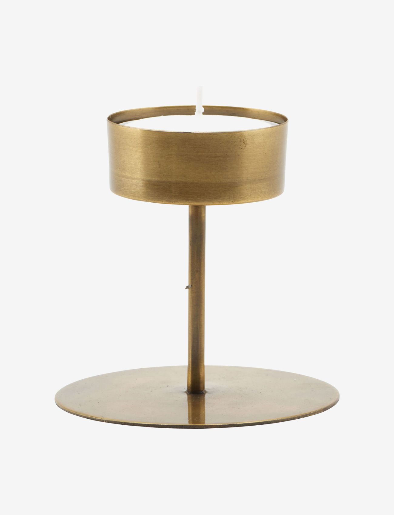 house doctor - Anit Tealight holder - teelichthalter - antique brass - 1