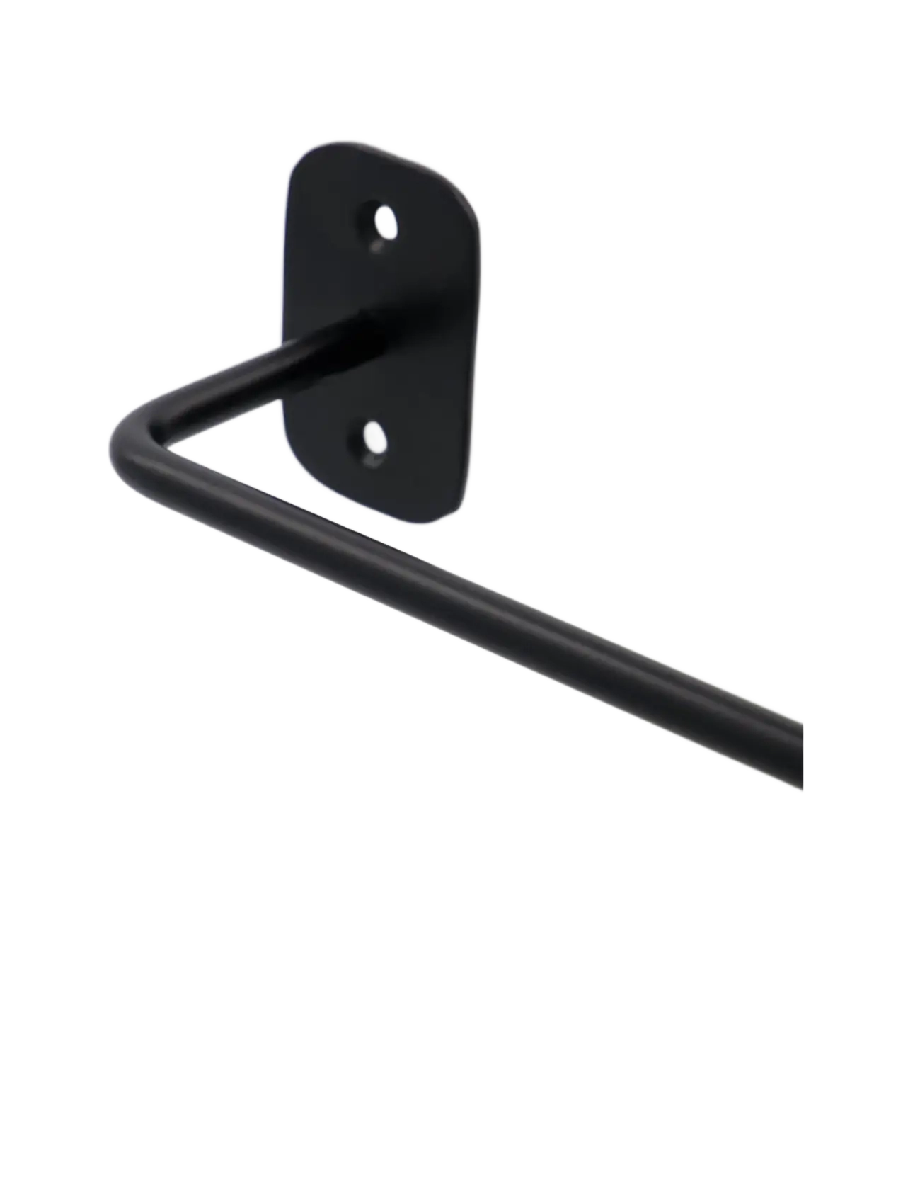 house doctor - Towel rail, HDPati, Black - hooks & racks - black - 1