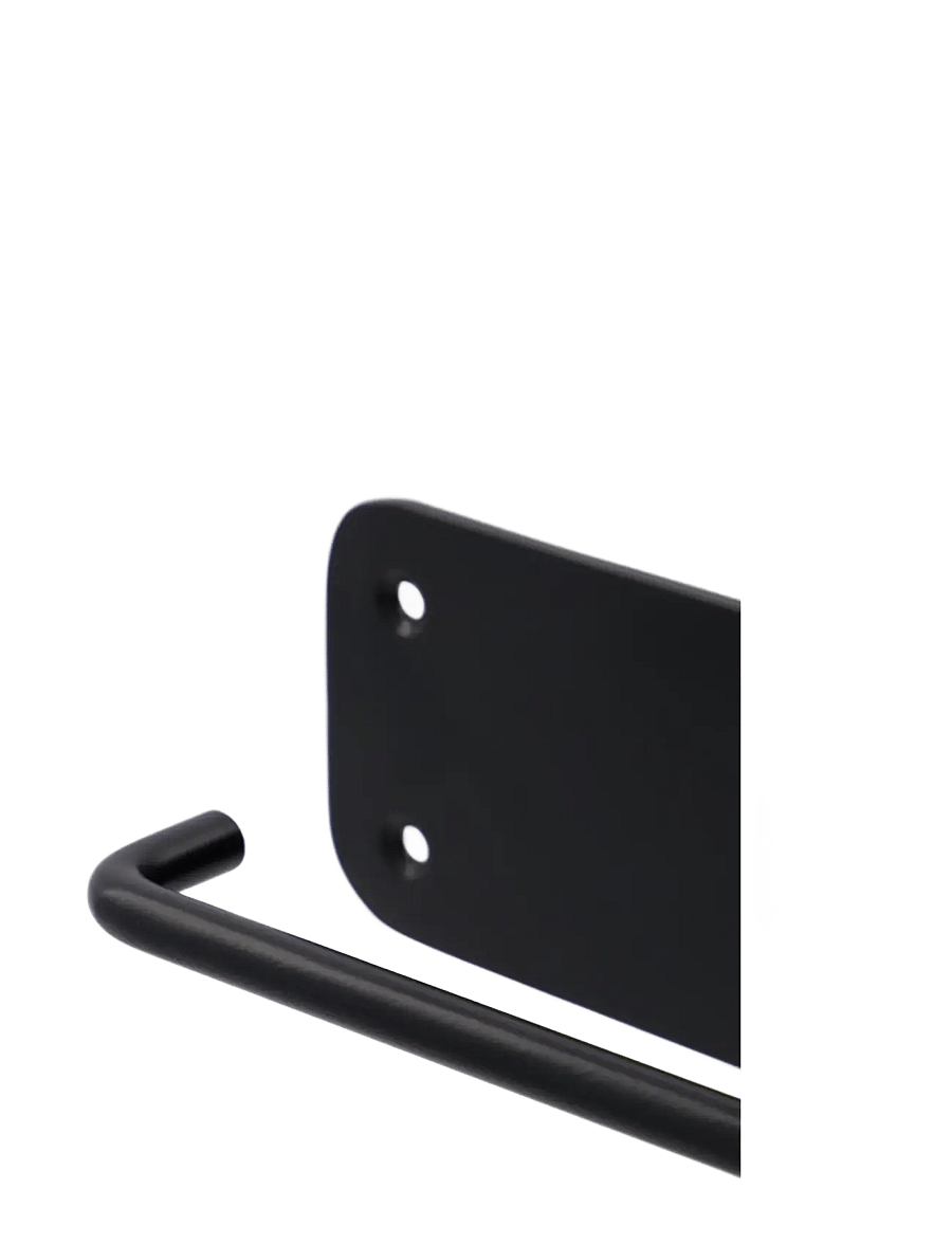house doctor - Toilet paper holder, HDPati, Black - riputuskonksud ja nagid - black - 1