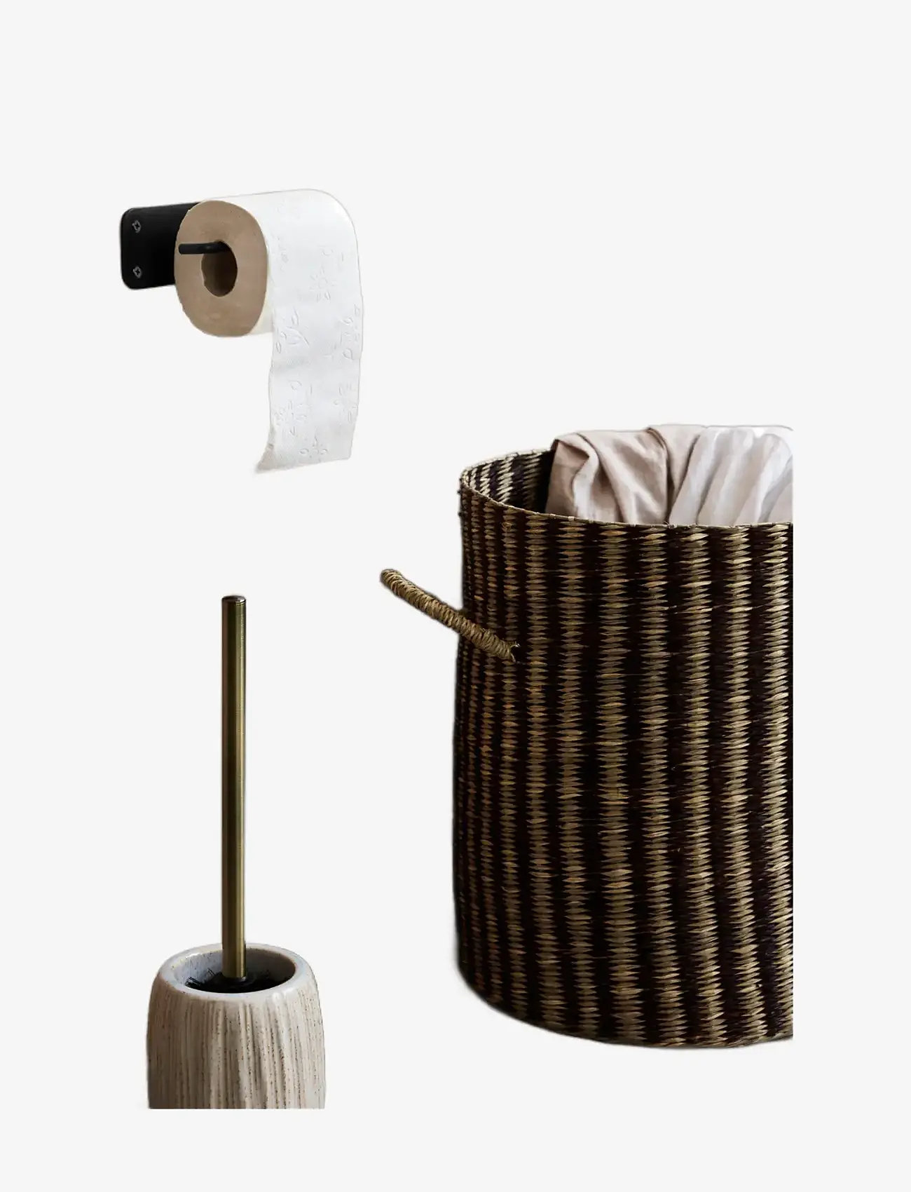house doctor - Toiletpapirholder, HDPati, Sort - køb efter pris - black - 2