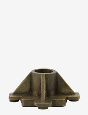 house doctor - Castle Candle holder - laveste priser - antique brass - 0