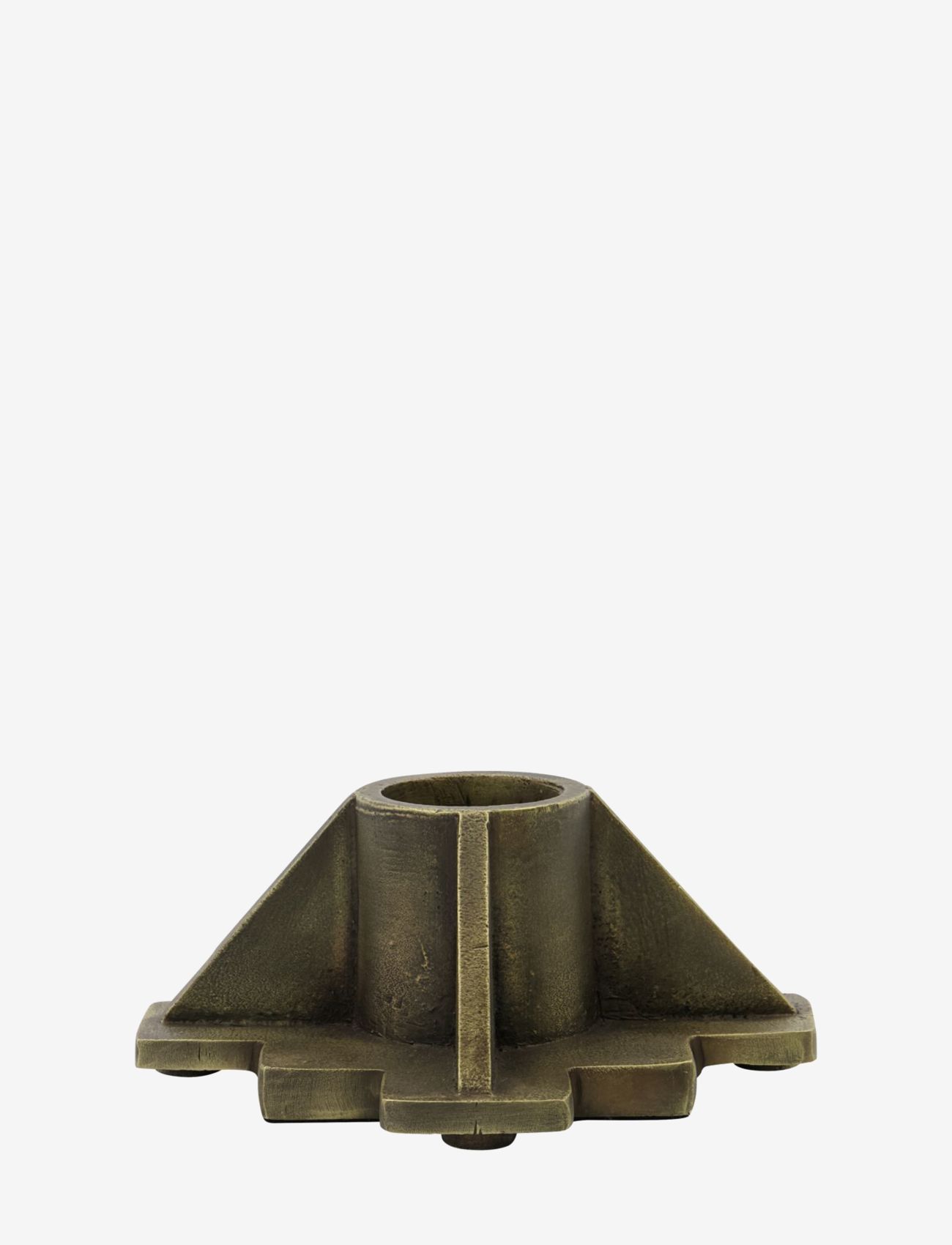 house doctor - Castle Candle holder - de laveste prisene - antique brass - 0