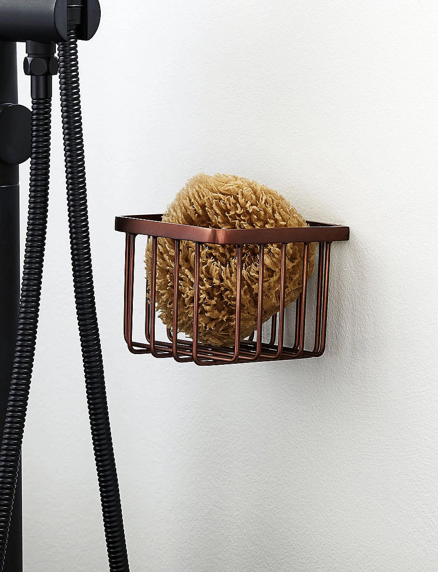 house doctor - Basket, Bath - hoiukorvid - browned brass - 0