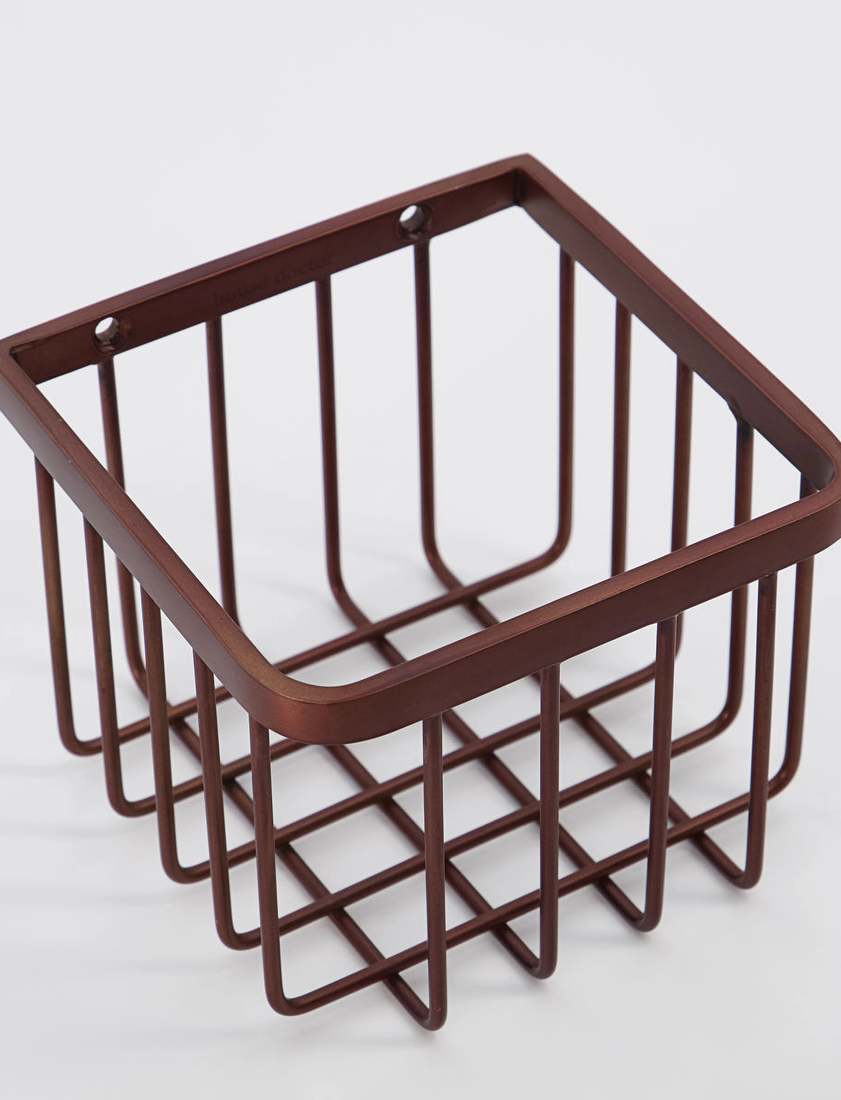 house doctor - Basket, Bath - laveste priser - browned brass - 3