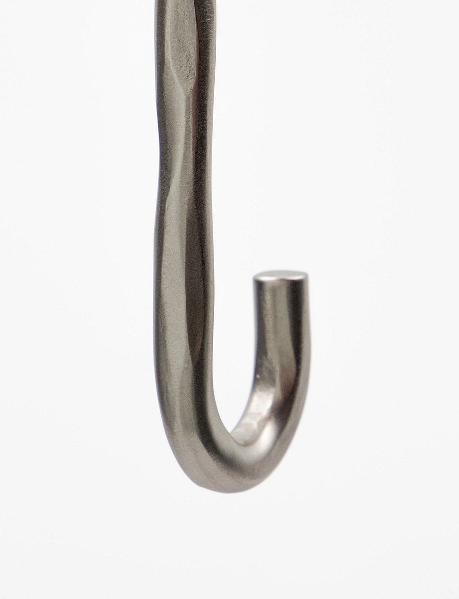 house doctor - Hook, HDWelo, Brushed silver finish - haken - brushed silver finish - 1