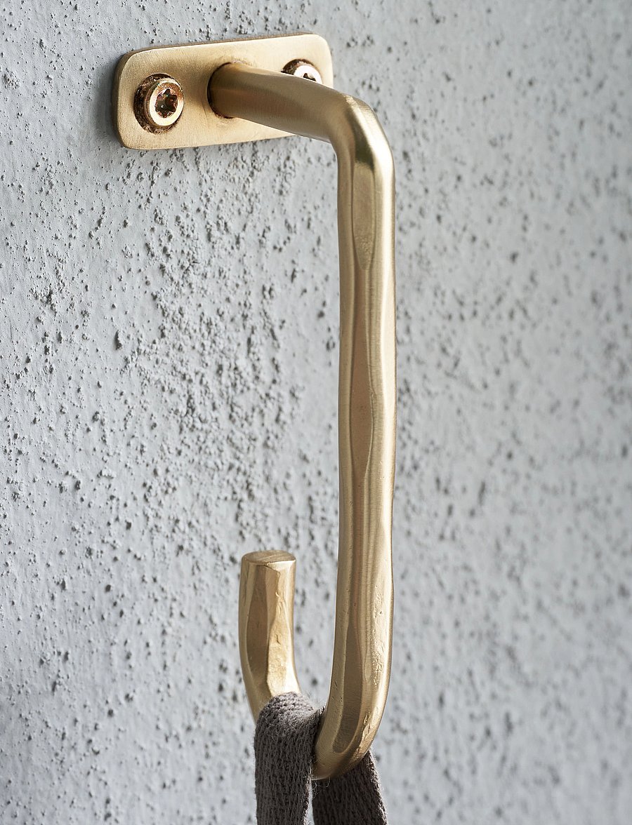 house doctor - Hook, HDWelo, Brushed brass finish - konksud - brushed brass finish - 3