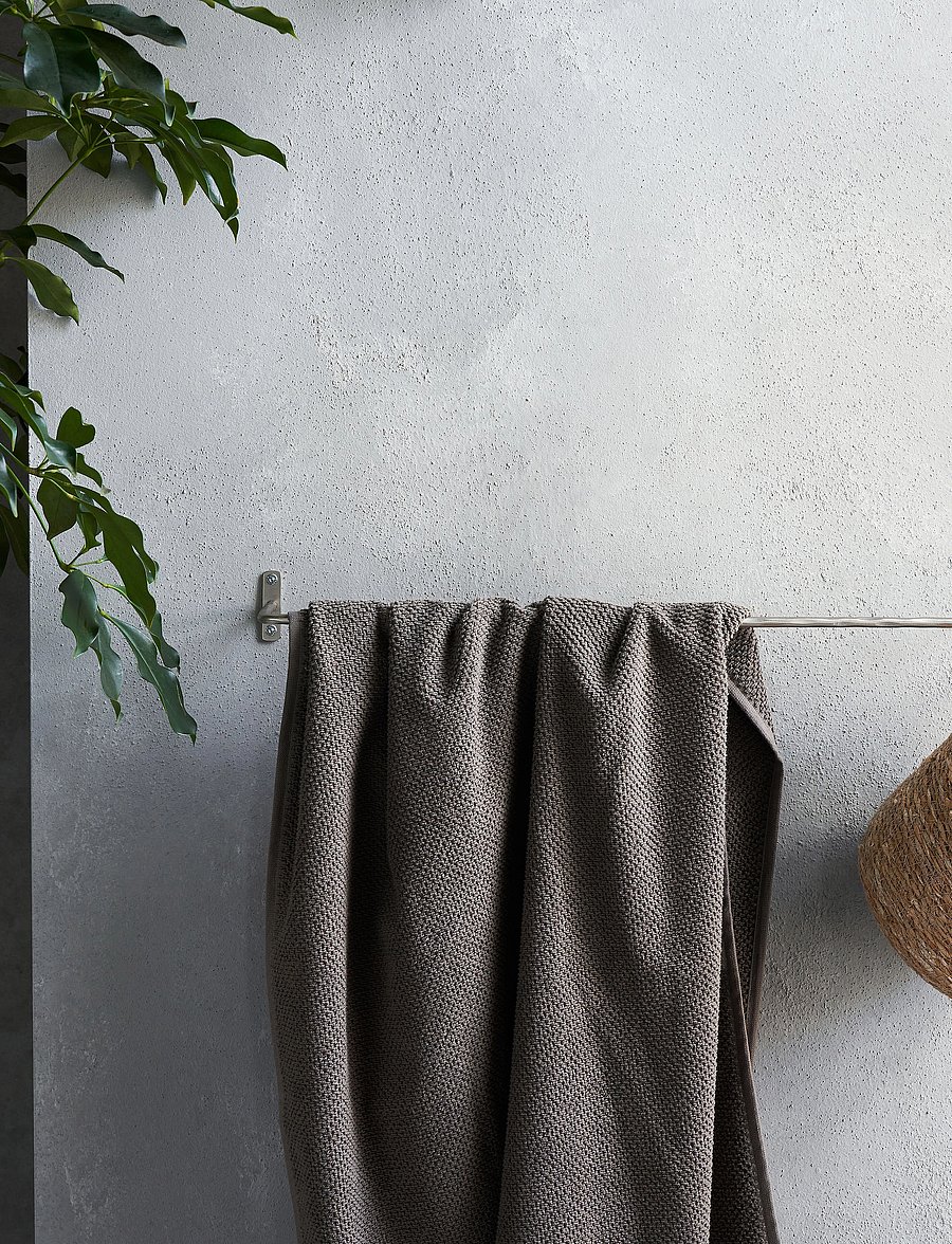 house doctor - Towel rail, HDWelo, Brushed silver - konksud - brushed silver finish - 0