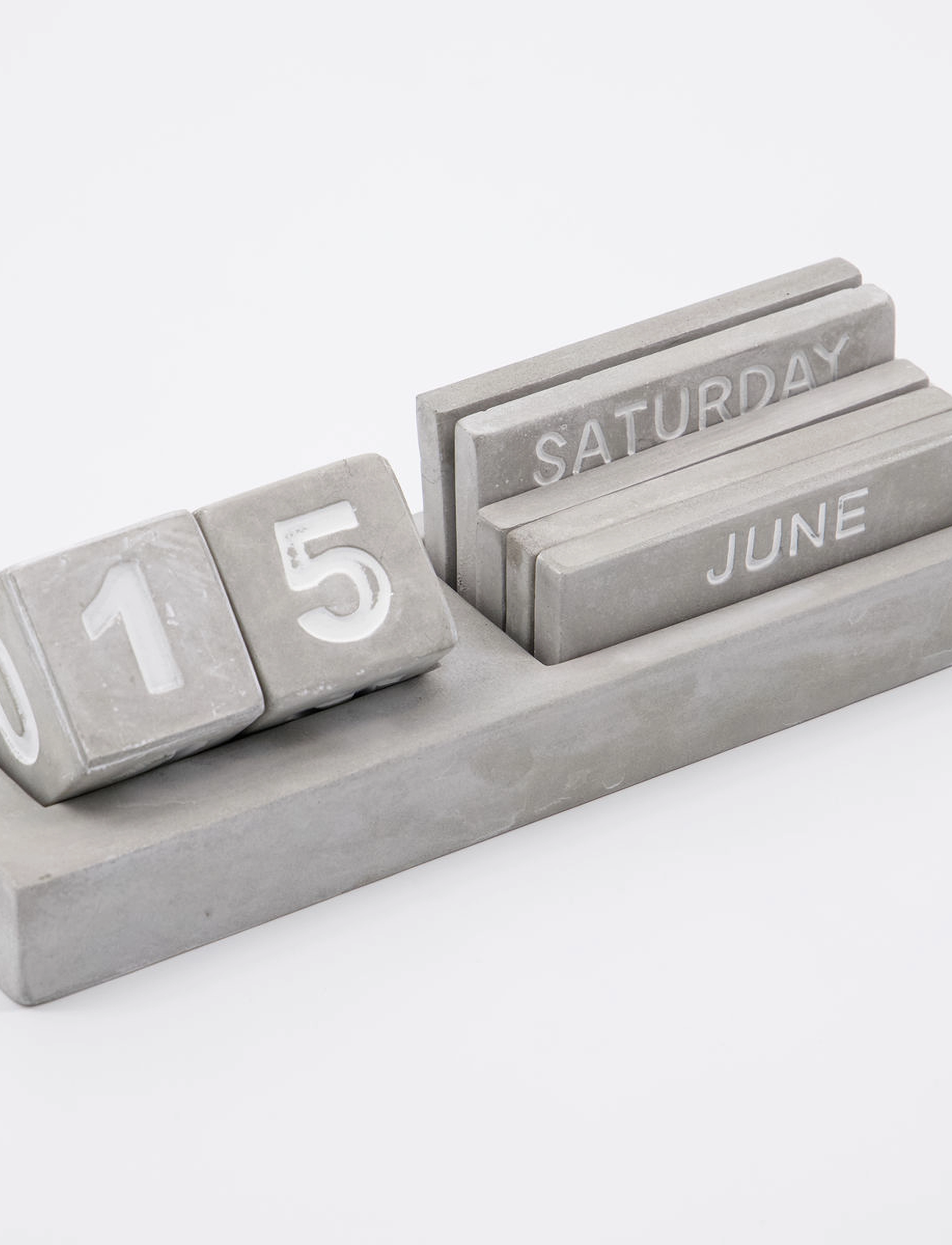 house doctor - Calendar, Eternity, Grey - grey - 2