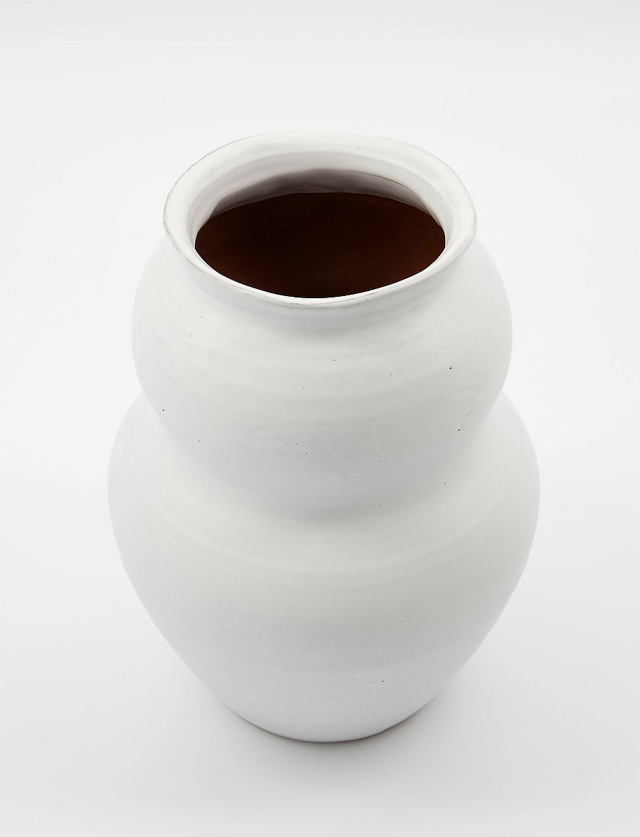house doctor - Juno Vase - white - 2