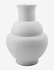 house doctor - Liva vase - didelės vazos - white - 0