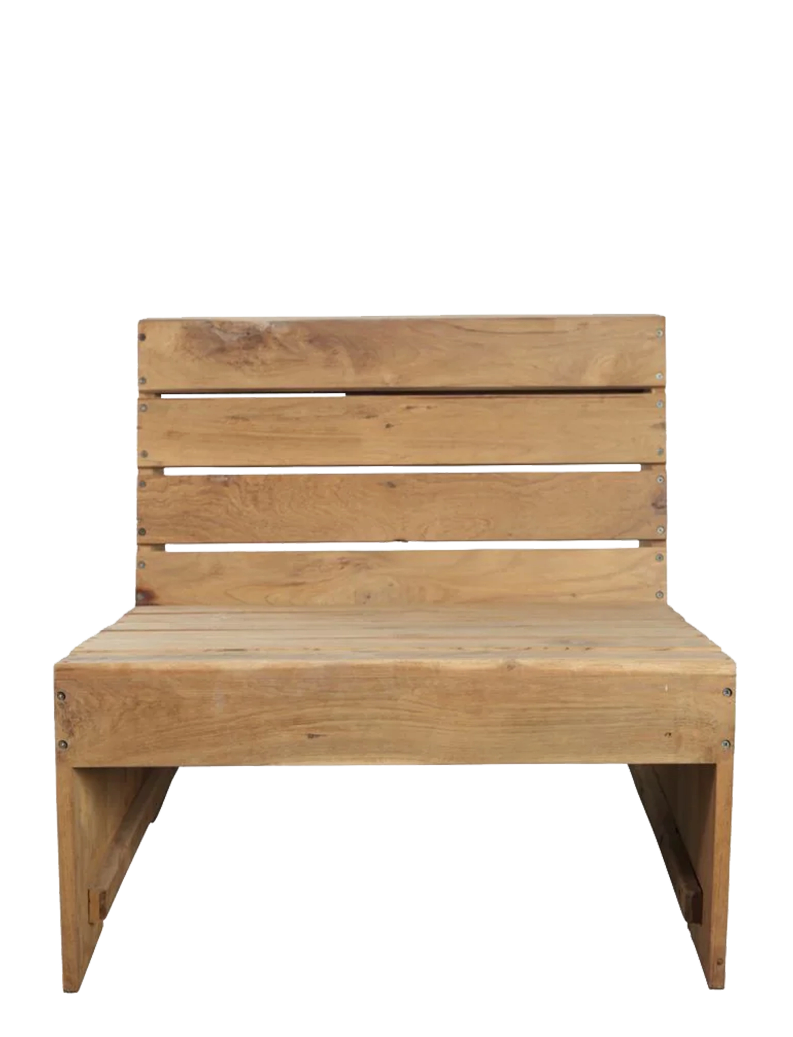 house doctor Chair, Hdwoodie, Nature, Outdoor Stools, Beige, Str: 60X83X66