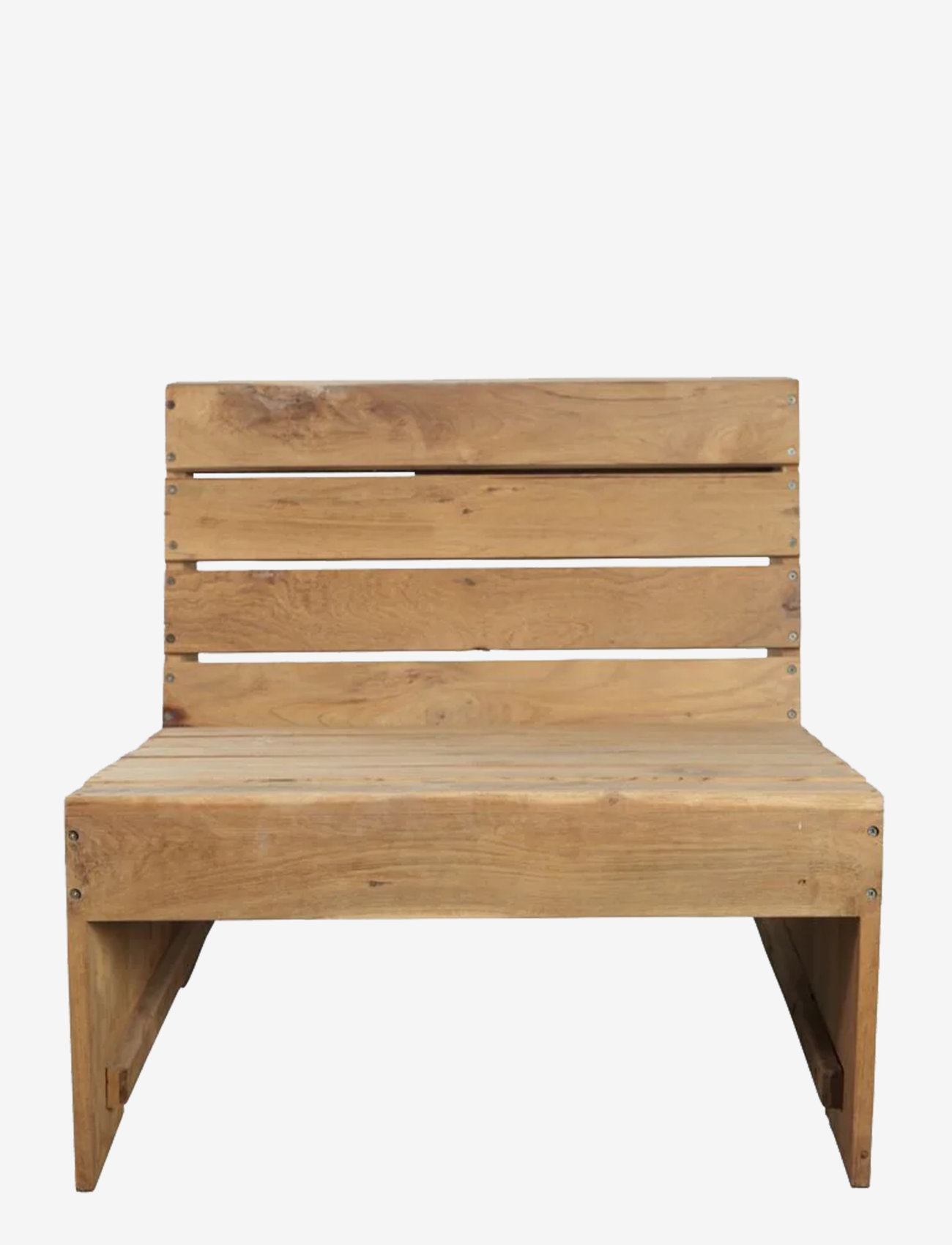 house doctor - Lounge chair, HDWoodie, Nature - køb efter pris - nature - 0