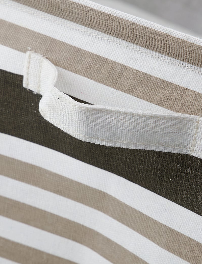 house doctor - Storage basket, Store, Brown stripe - nach preis einkaufen - brown stripe - 2