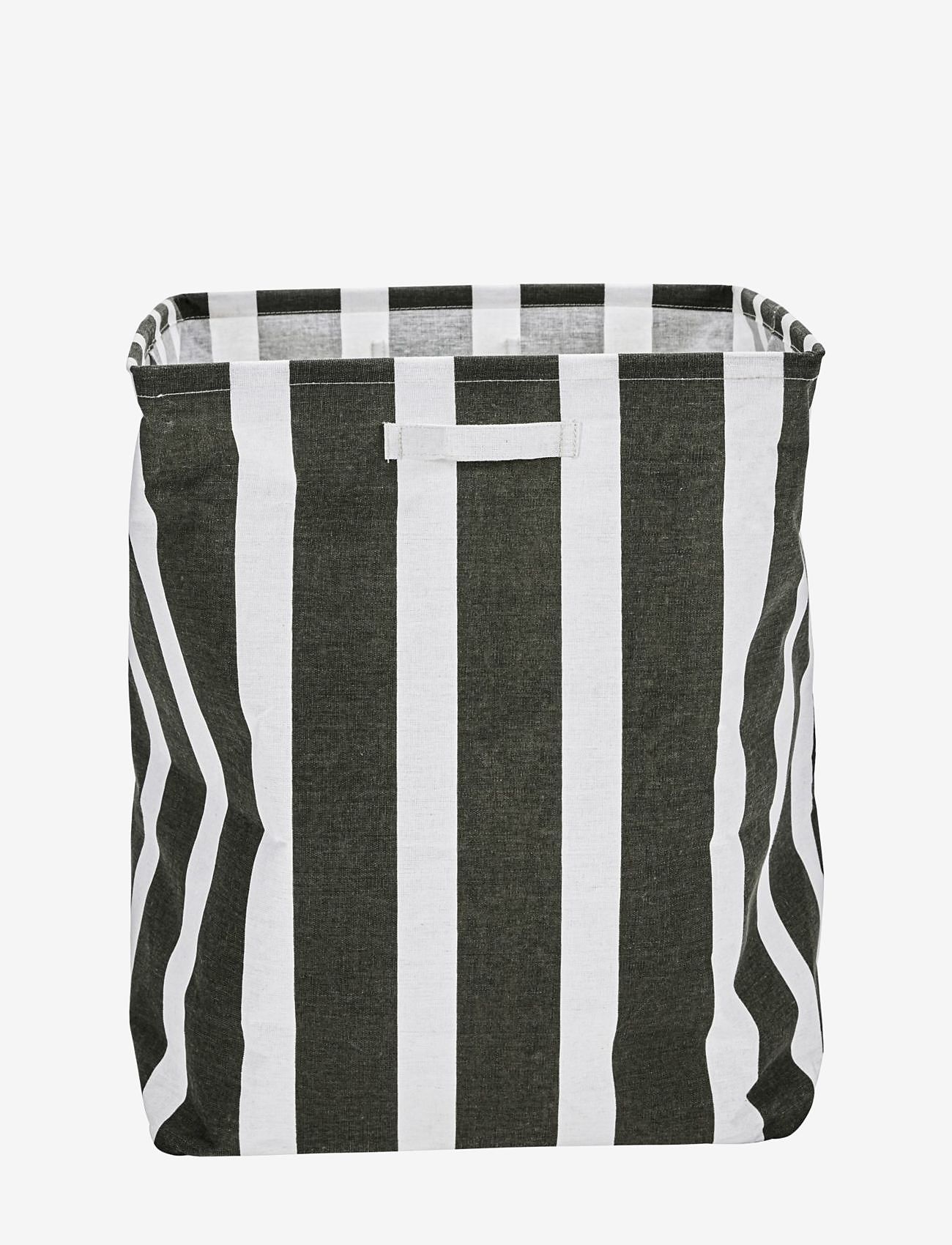 house doctor - Storage basket, Store, Green - opbevaringskurve - green - 1