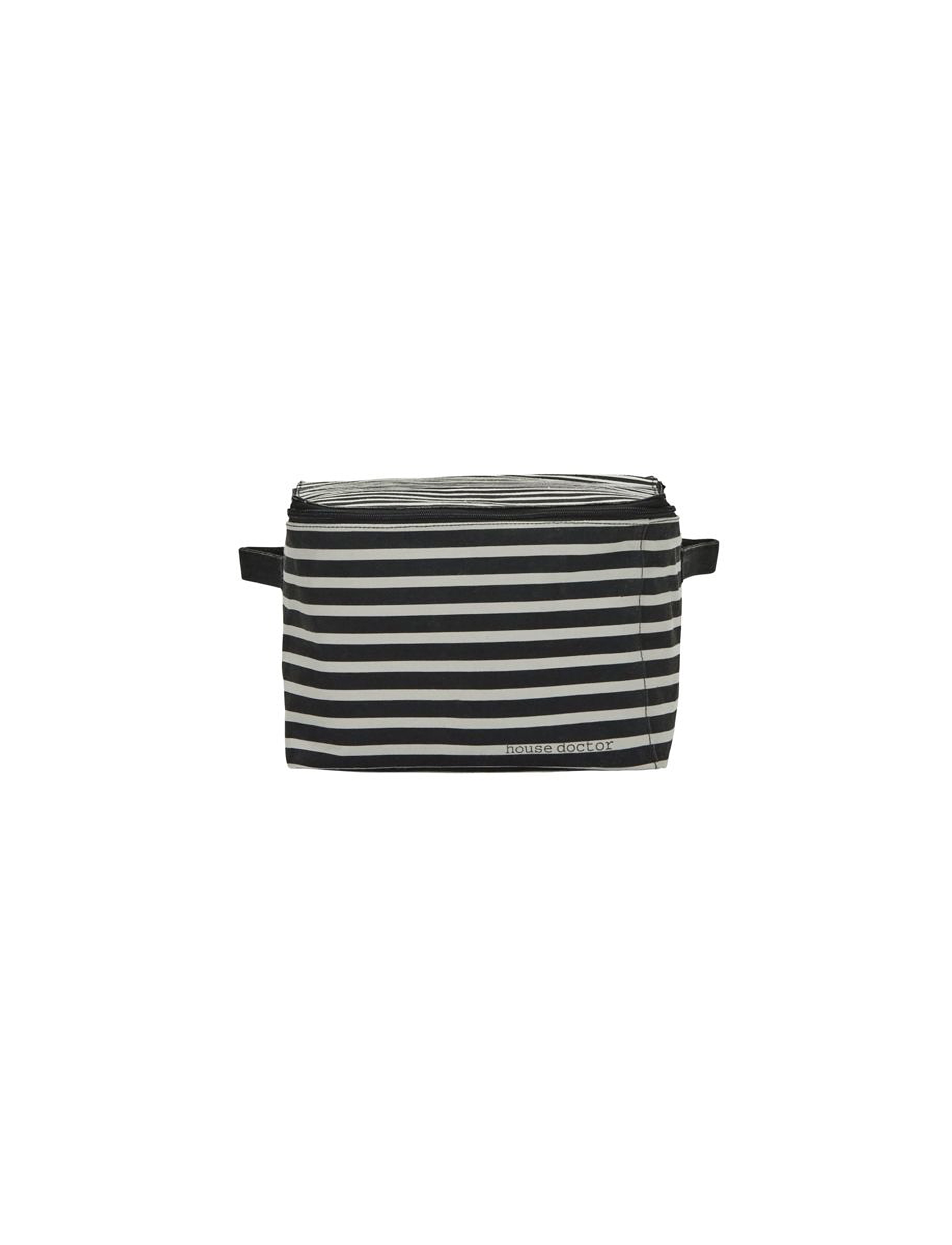 house doctor - Storage, HDCanva, Black/Off-white - black/off-white - 2