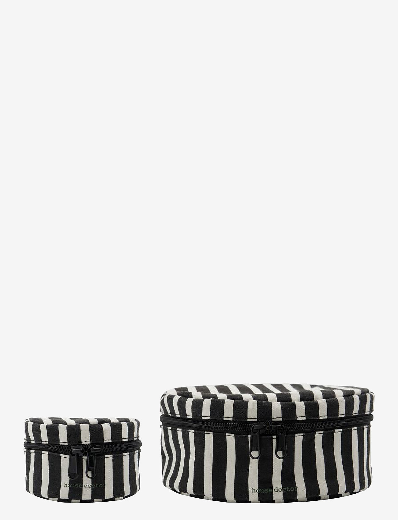 house doctor - Storage, HDTopp, Black/Off-white - black/off-white - 0