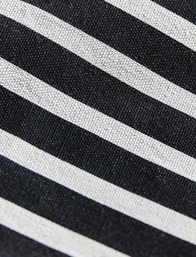 house doctor - Laundry bag, HDstripes, Black/White - black/white - 2