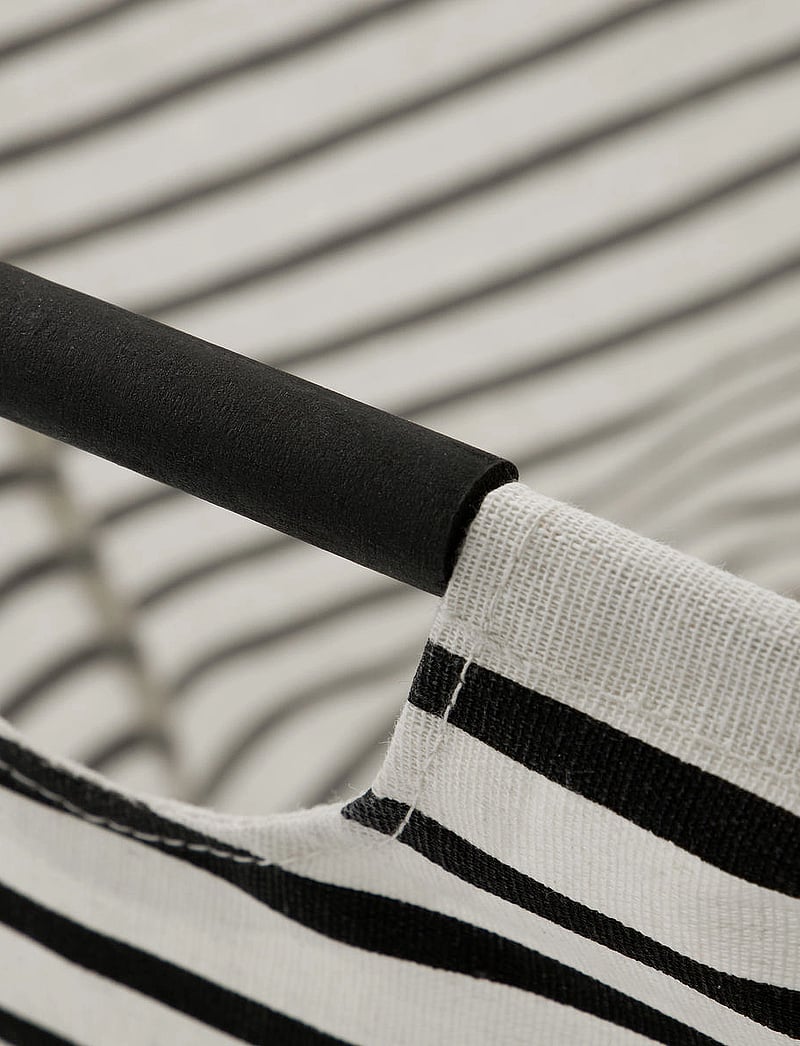 house doctor - Laundry bag, HDstripes, Black/White - black/white - 3