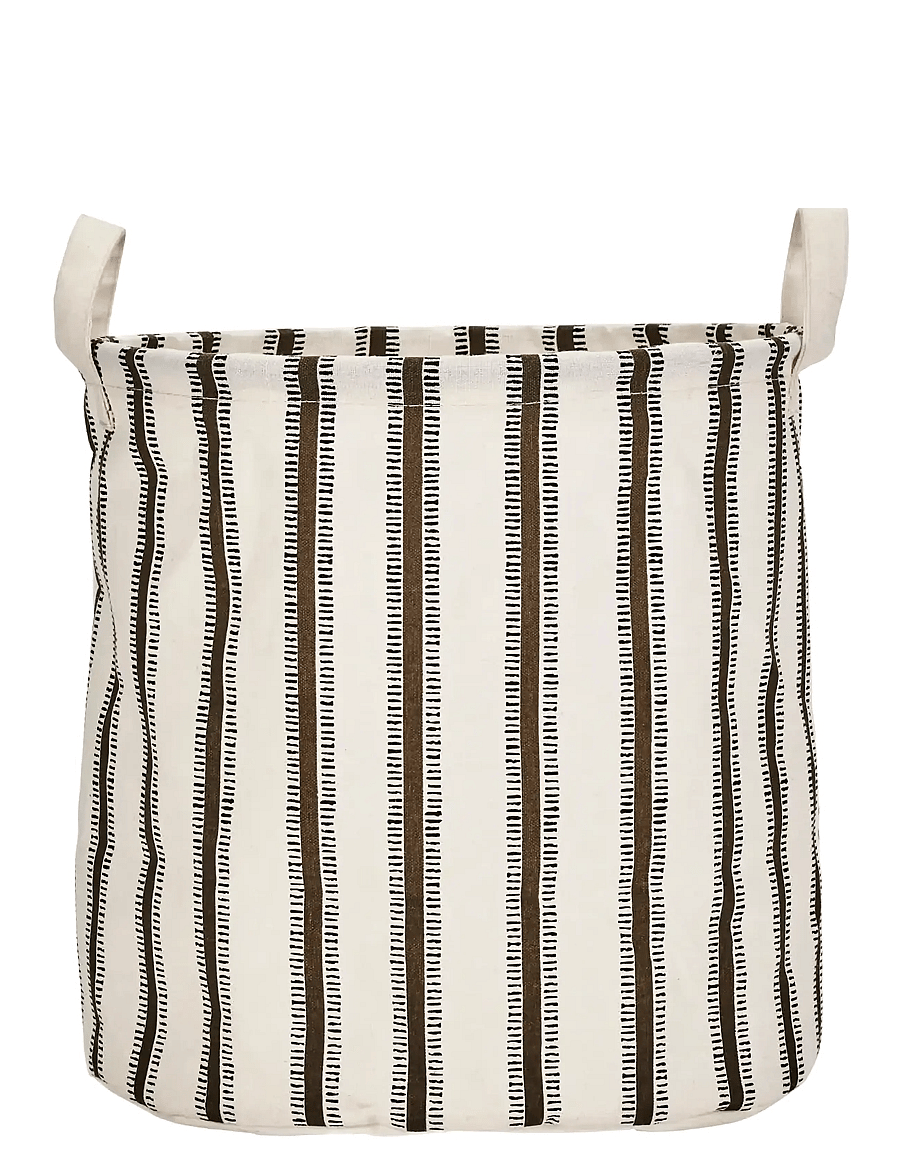 house doctor - Storage basket, HDVibes, Light brow - hoiukorvid - light brown - 0