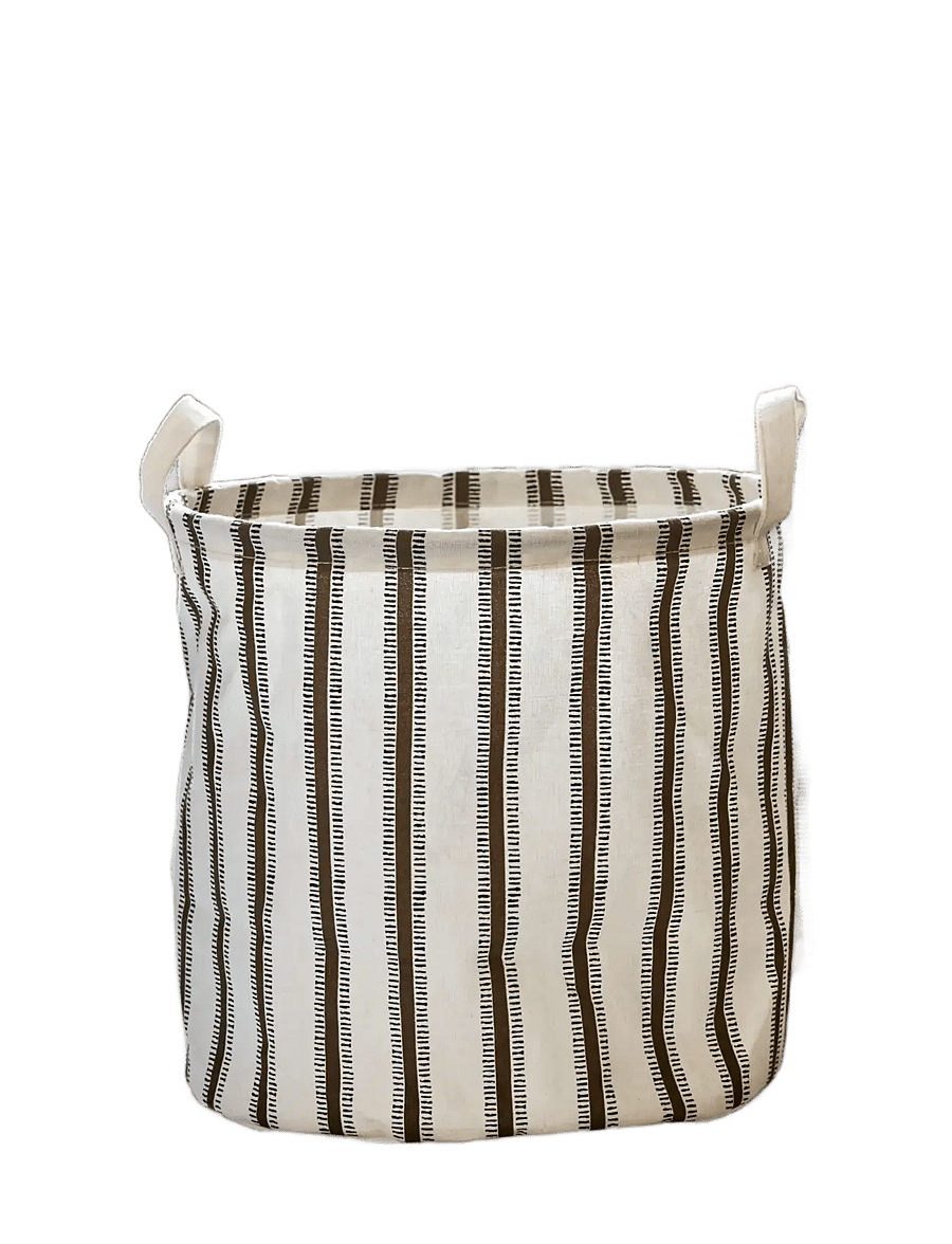 house doctor - Storage basket, HDVibes, Light brow - hoiukorvid - light brown - 2