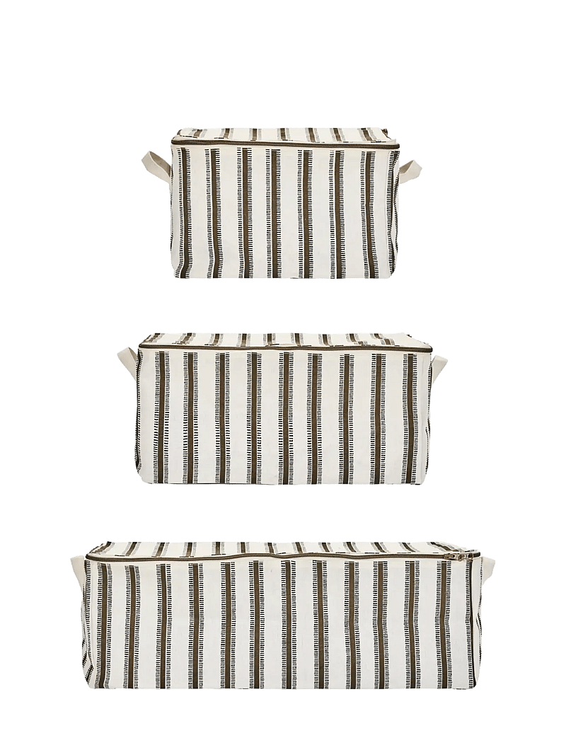 house doctor - Storage baskets, HDVibes, Light bro - aufbewahrungskörbe - light brown - 0