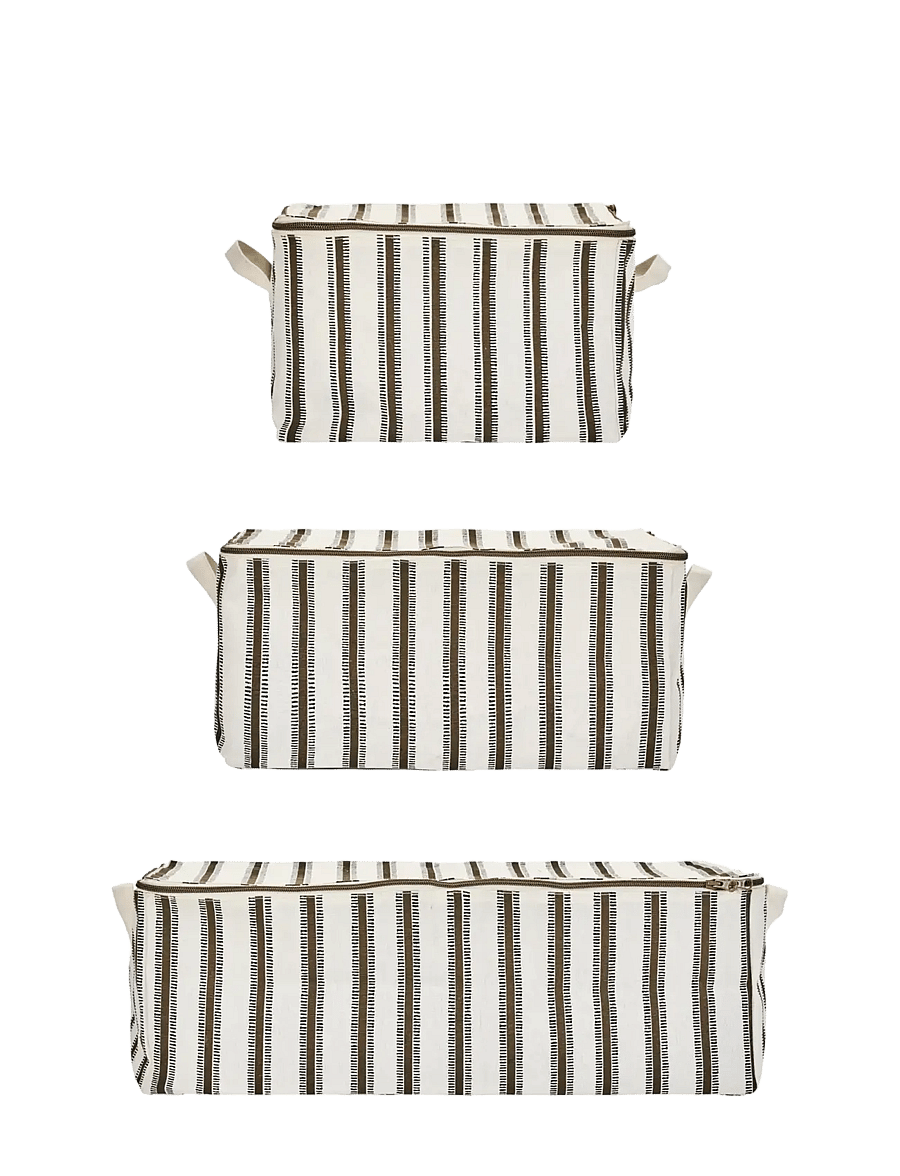 house doctor - Storage baskets, HDVibes, Light bro - aufbewahrungskörbe - light brown - 0