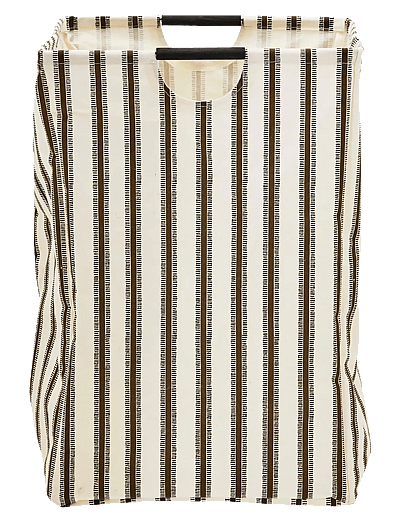 house doctor Laundry bag, HDVibes, Light brown - Wäschekörbe - LIGHT BROWN / cream