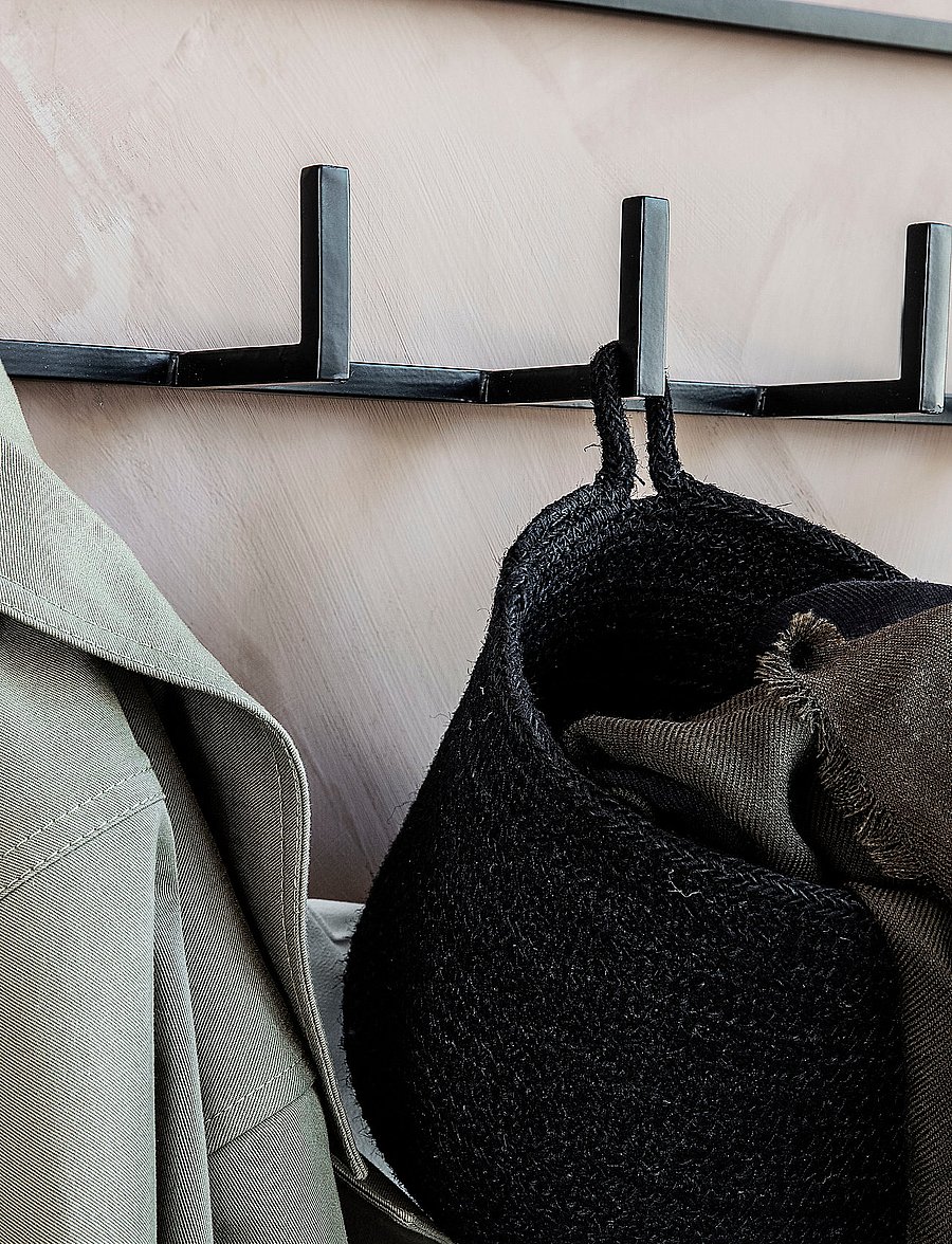 house doctor - Coat rack, HDRack, Black - riputuskonksud ja nagid - black - 2
