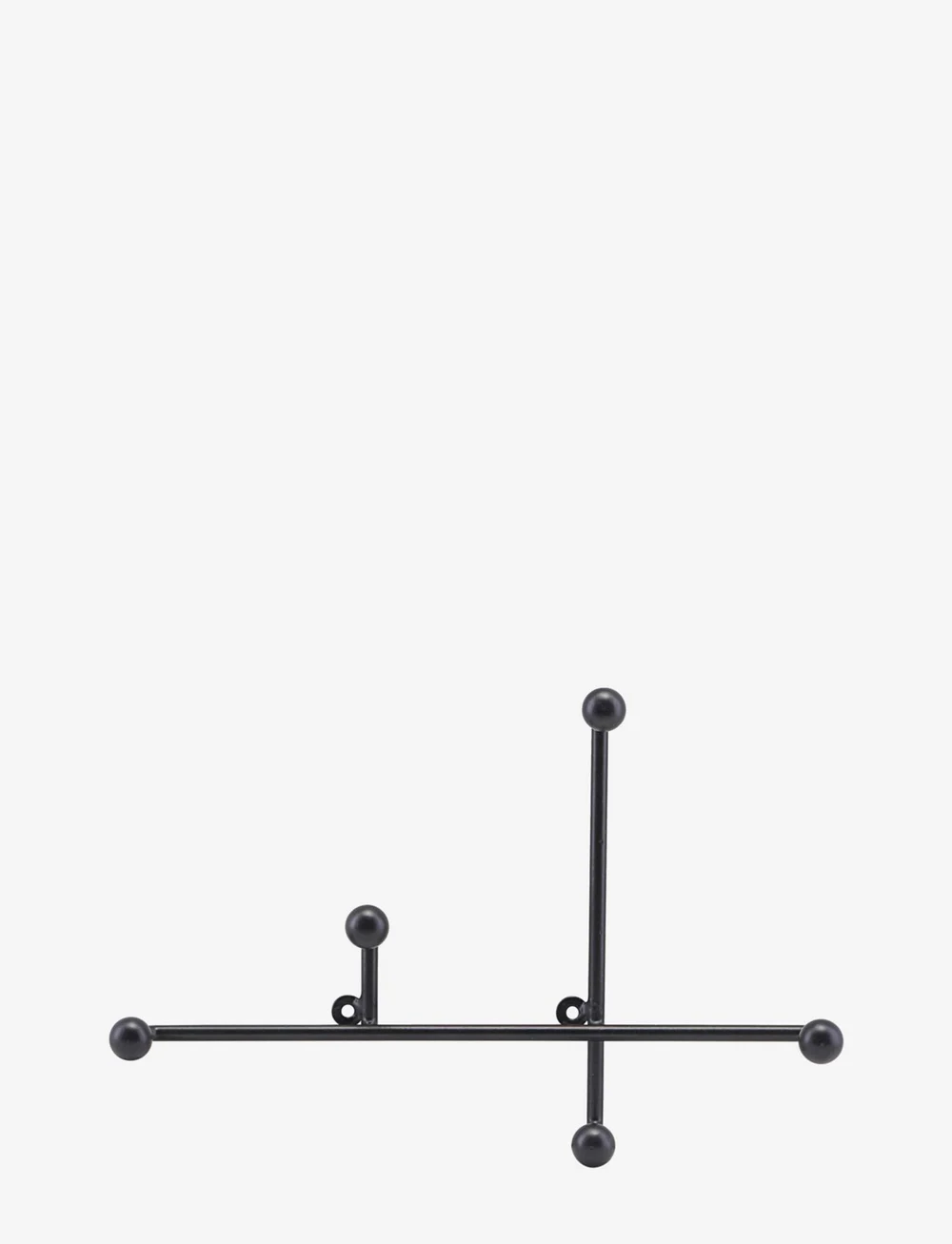 house doctor - Prea Hook - kleiderhaken und ständer - matte black - 0