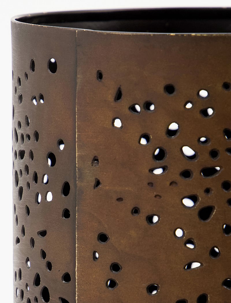 house doctor - Tealight holder, Rando, Antique brown - nach preis einkaufen - antique brown - 2