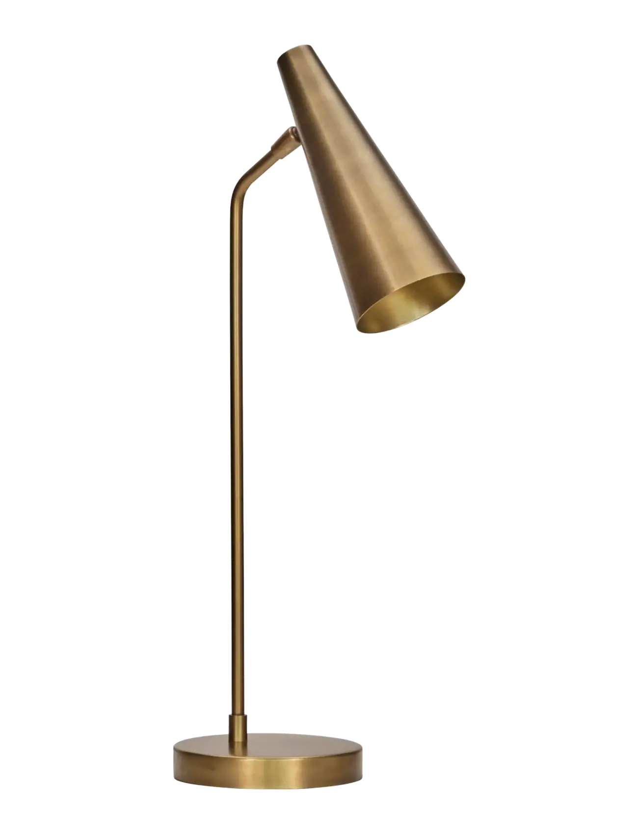 house doctor Precise Bordlampe, Bordlampe, Guld, Str: H52CM