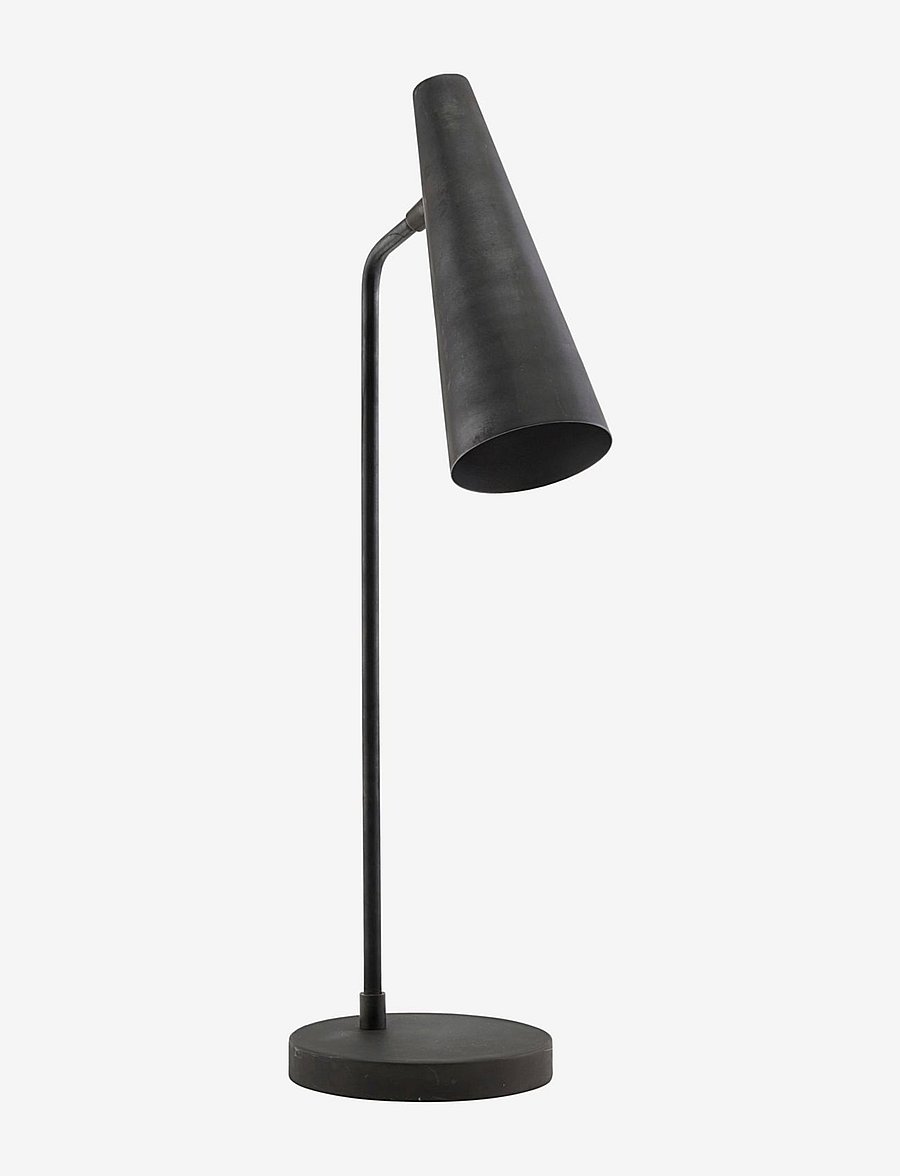 house doctor - Table lamp, HDPrecise, Matte black - schreibtisch- & tischlampen - matte black - 0