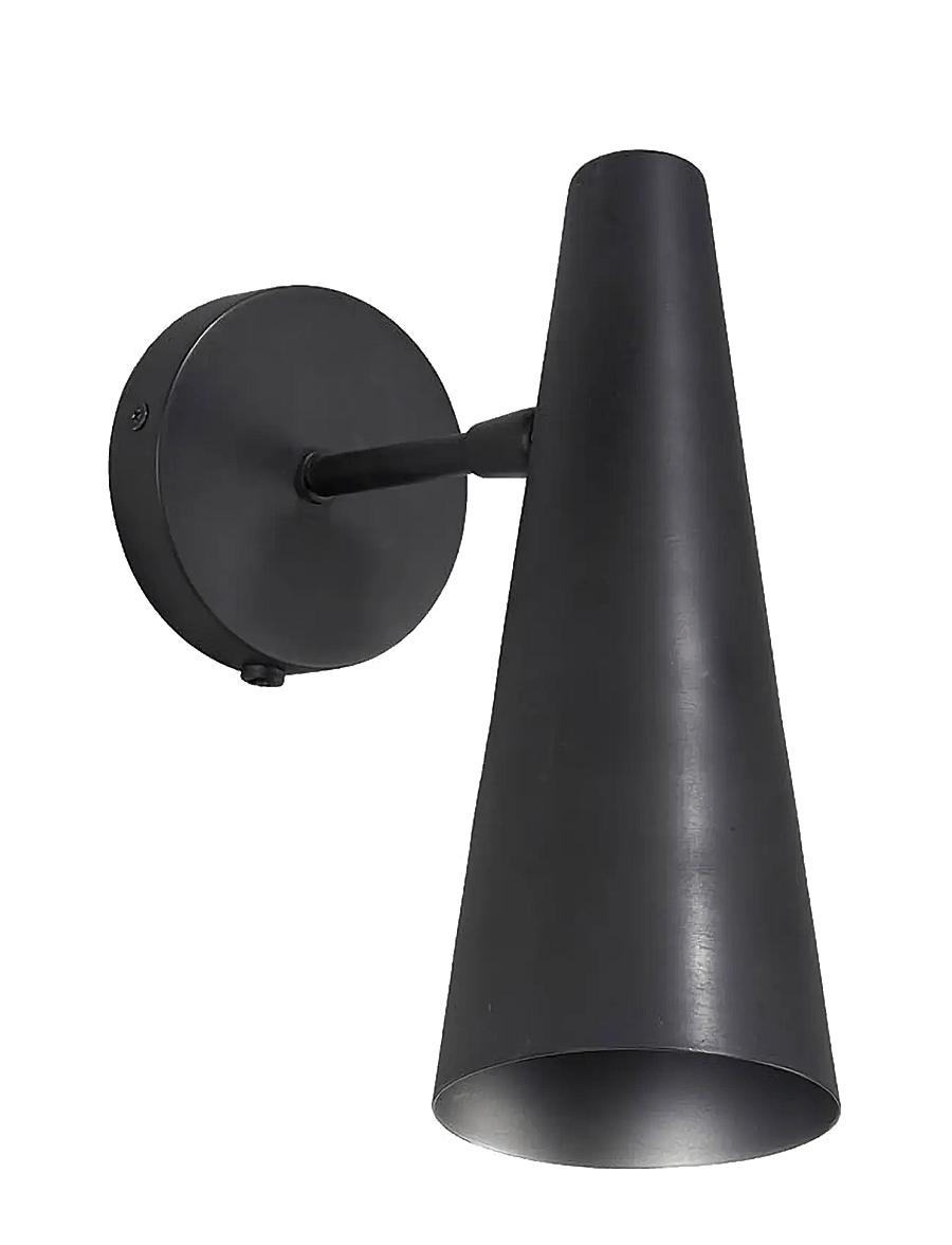 house doctor - Wall lamp, HDPrecise, Matte black - matte black - 1