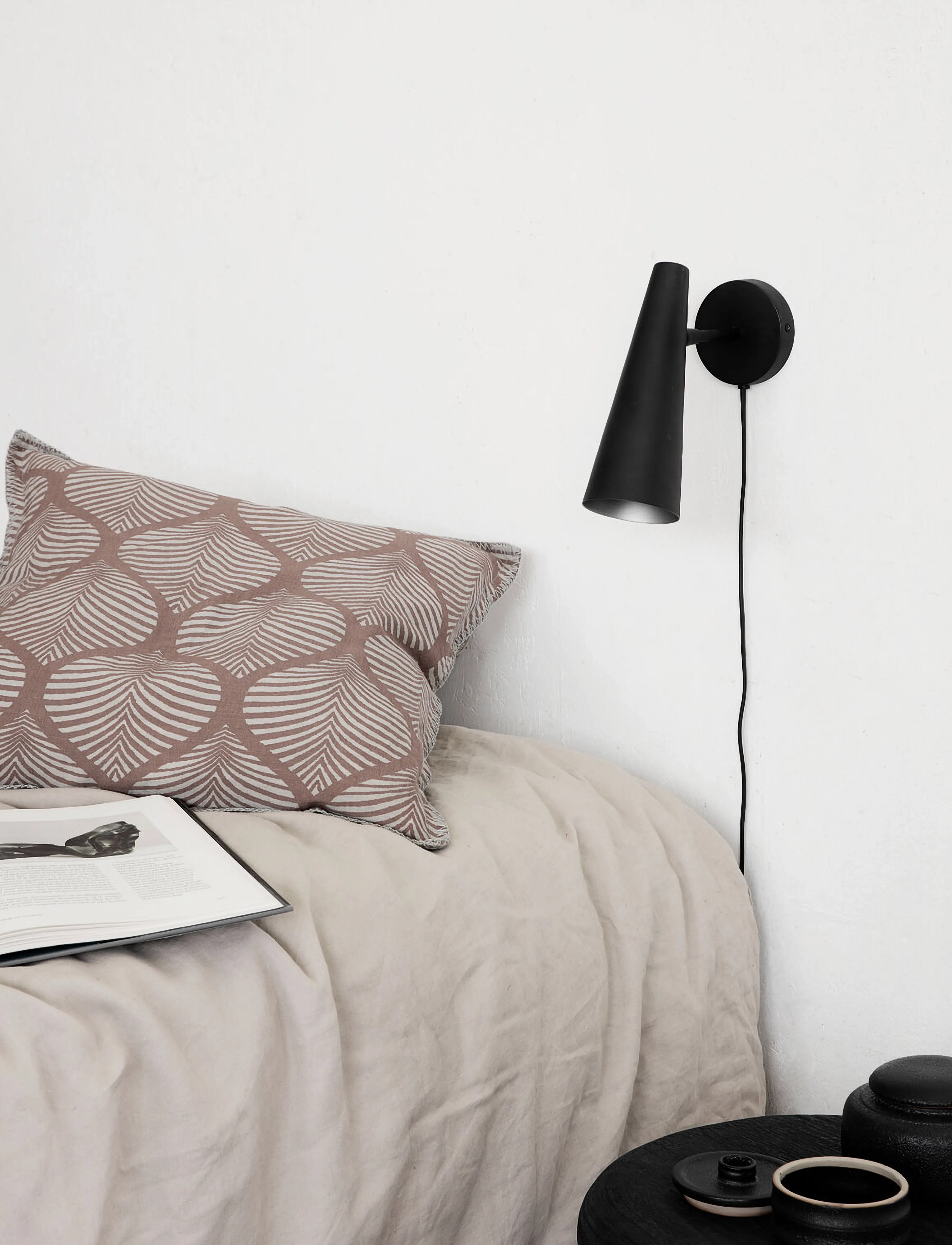 house doctor - Wall lamp, HDPrecise, Matte black - matte black - 3