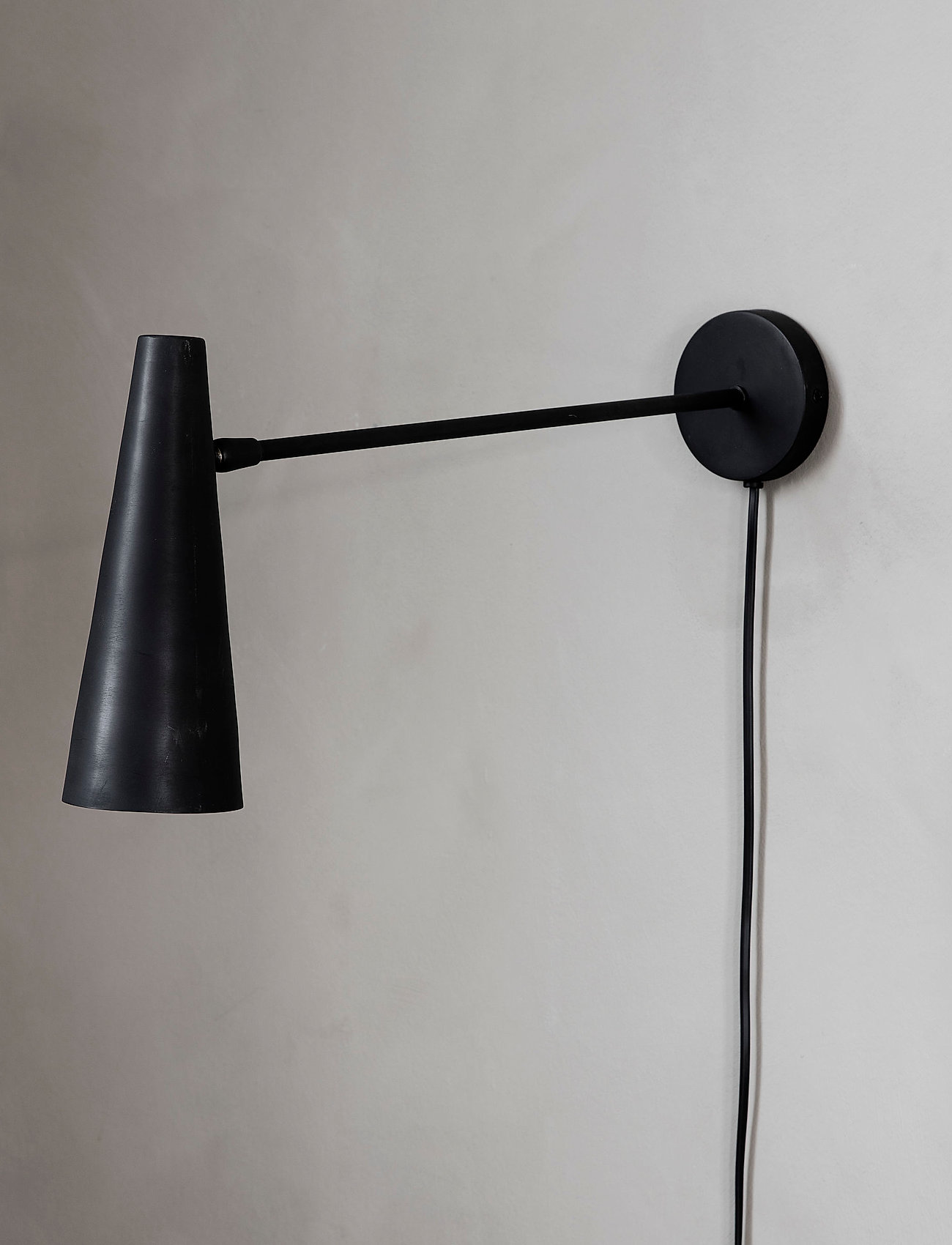 house doctor - Precise Wall lamp - wall lamps - matte black - 2