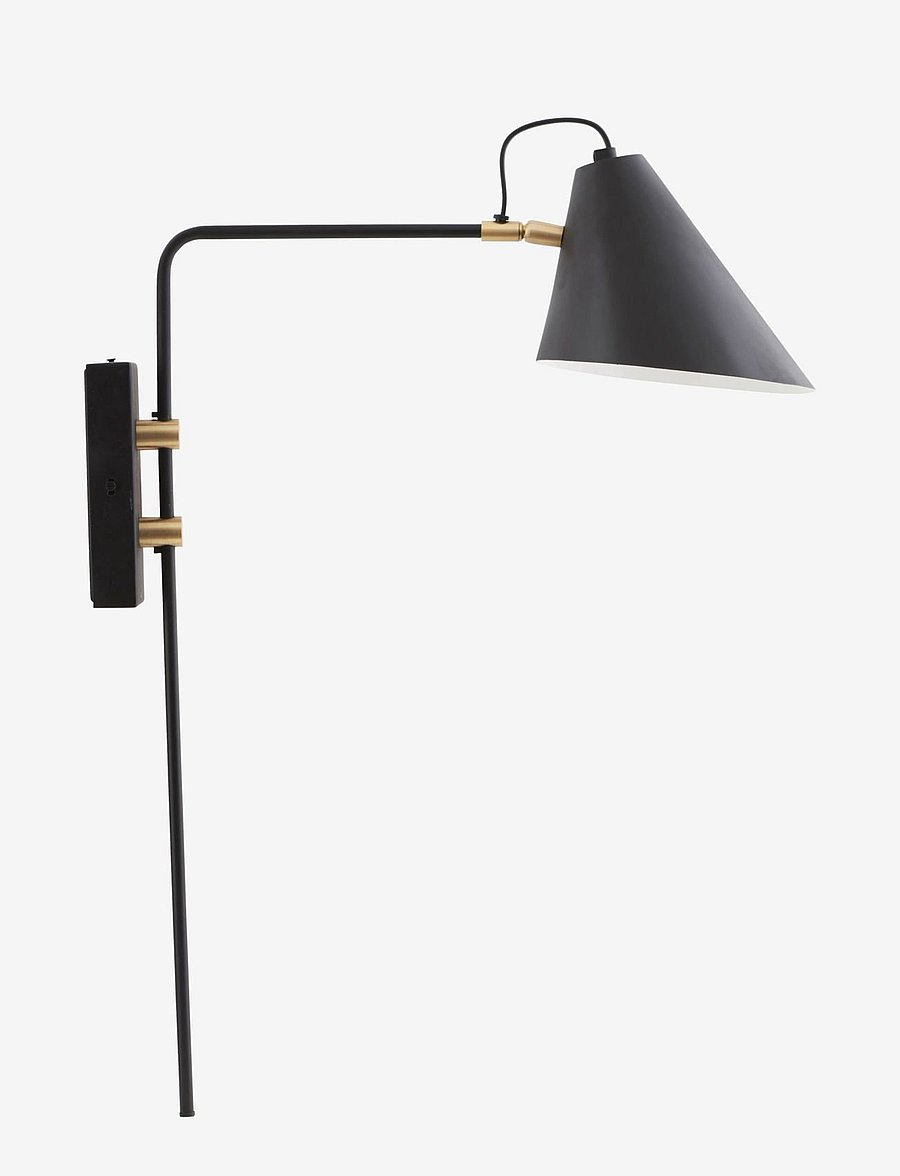 house doctor - Club Wall lamp - black - 1