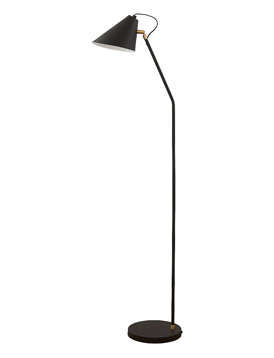 house doctor - Floor lamp, HDClub, Black - stehlampen - black - 0