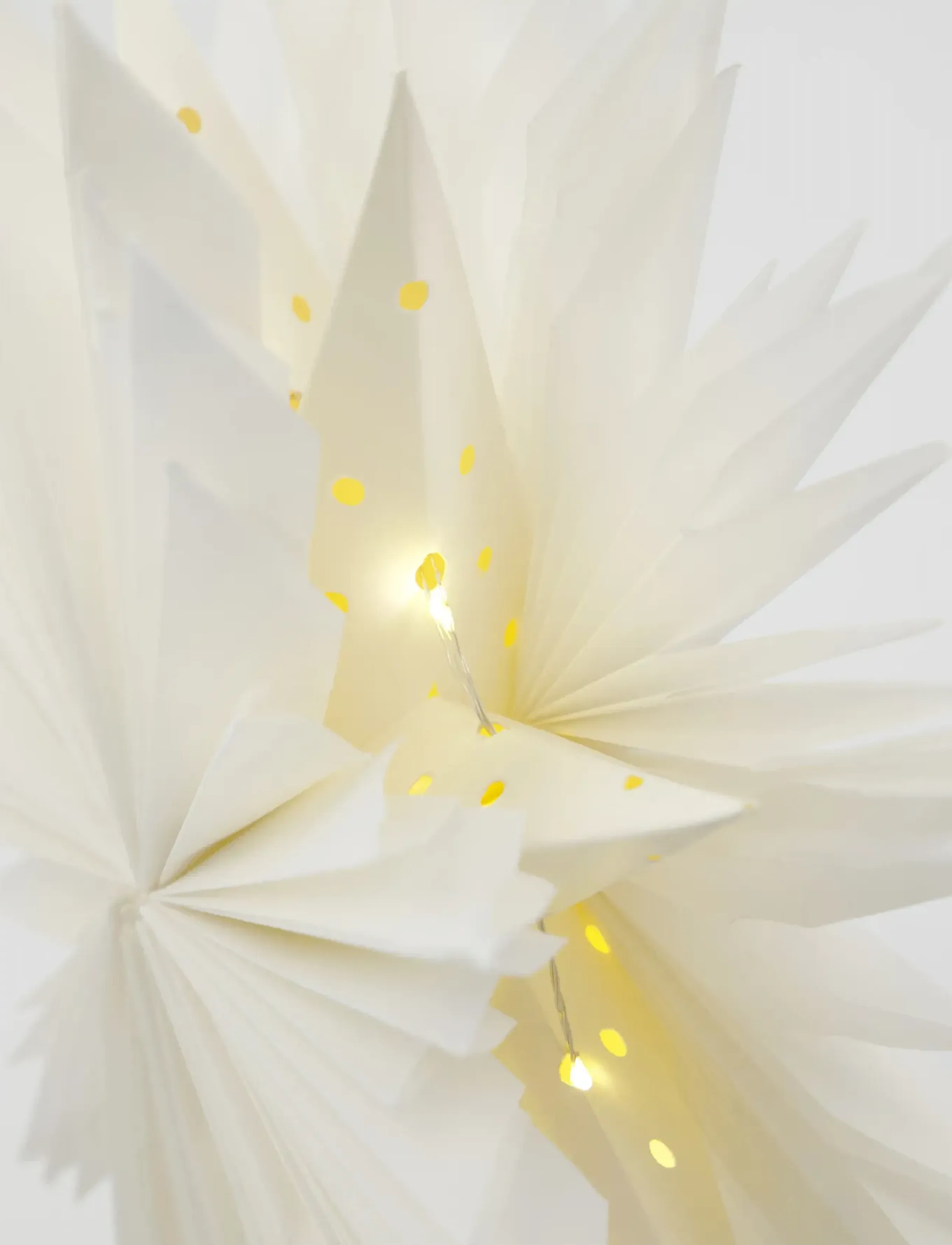house doctor - Top star, HDGant, White, Brass fini - jõuluehted - white - 3