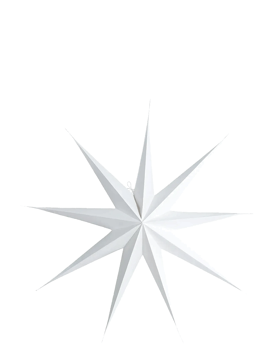 house doctor - Star, HD9 Point, White - white - 0
