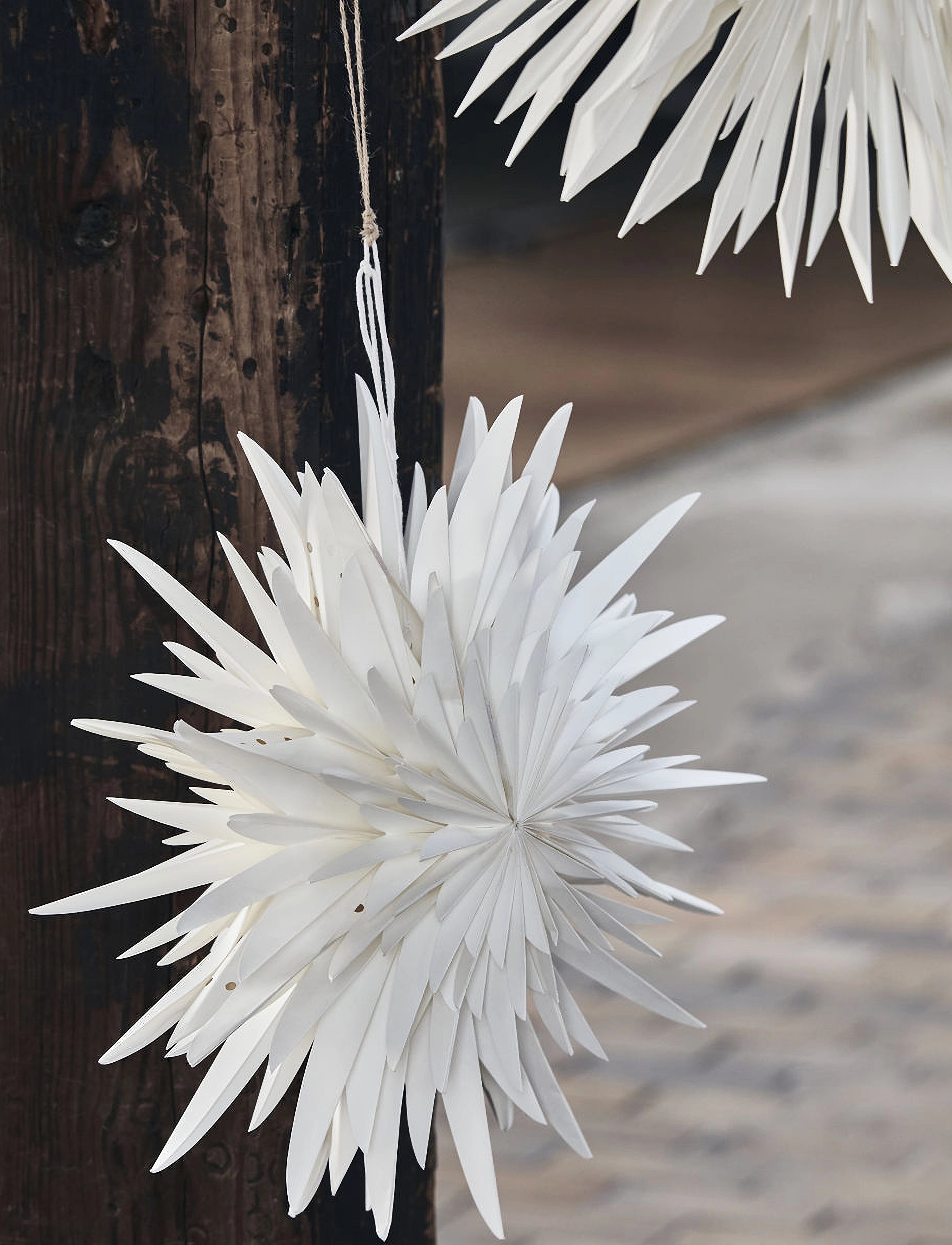 house doctor - Star, HDDust, Off-white - christmas lighting - beige - 2