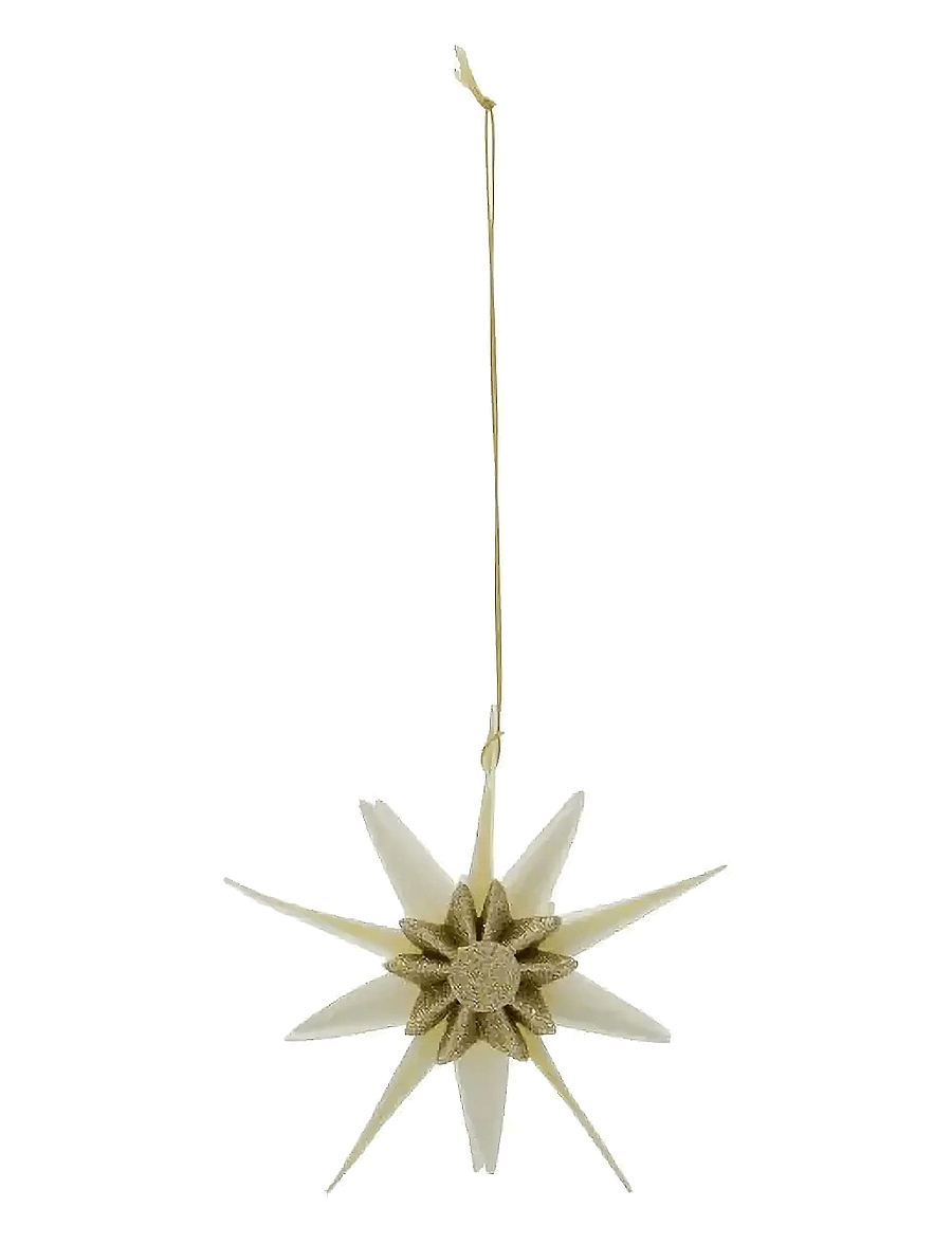 house doctor - Christmas ornament, HDStari, Off-wh - white - 2