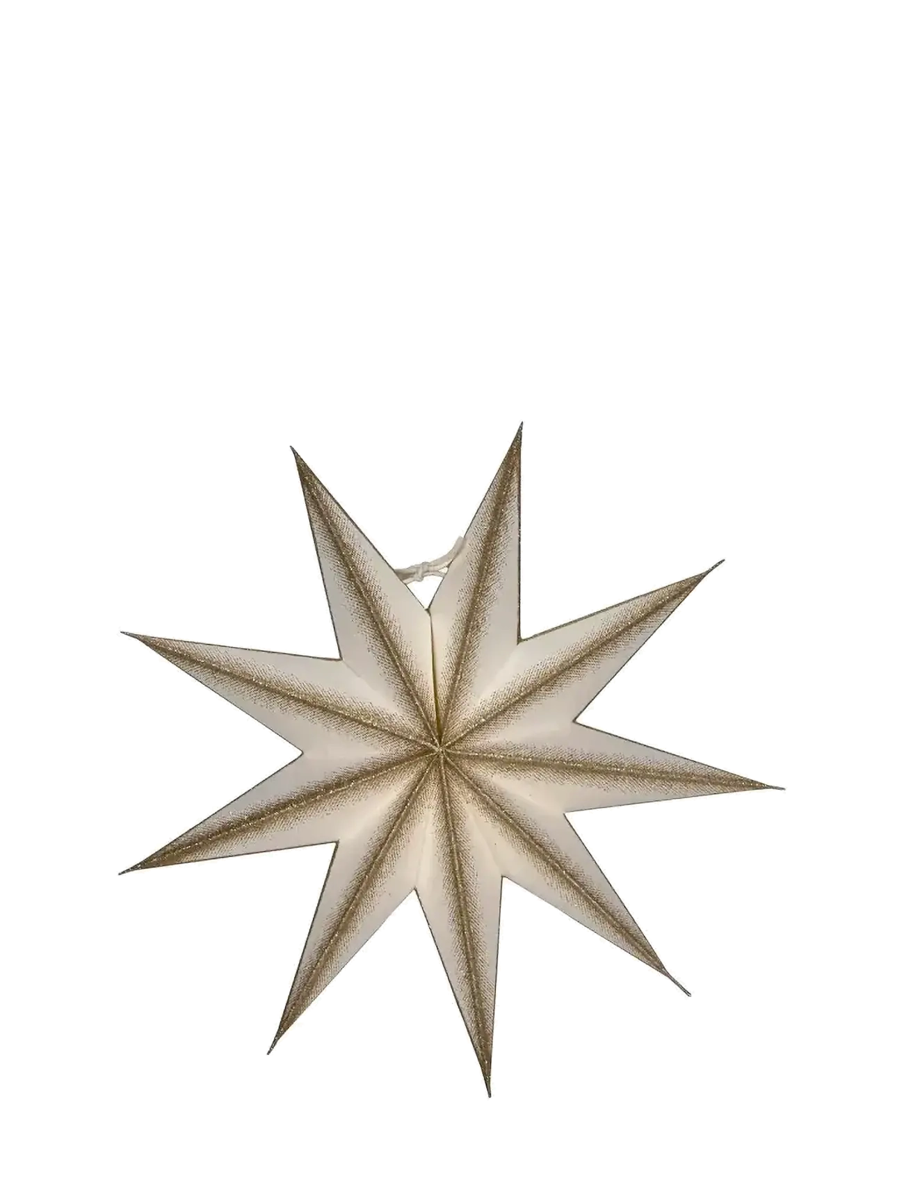 house doctor Star, HD9 Point, Off-white, Champag - house doctor - WHITE / gold