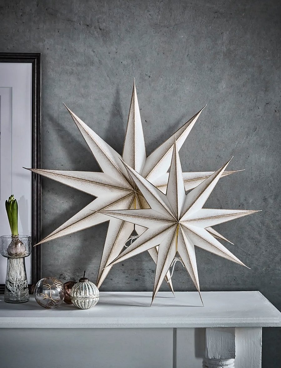 house doctor - Star, HD9 Point, Off-white, Champag - white - 0